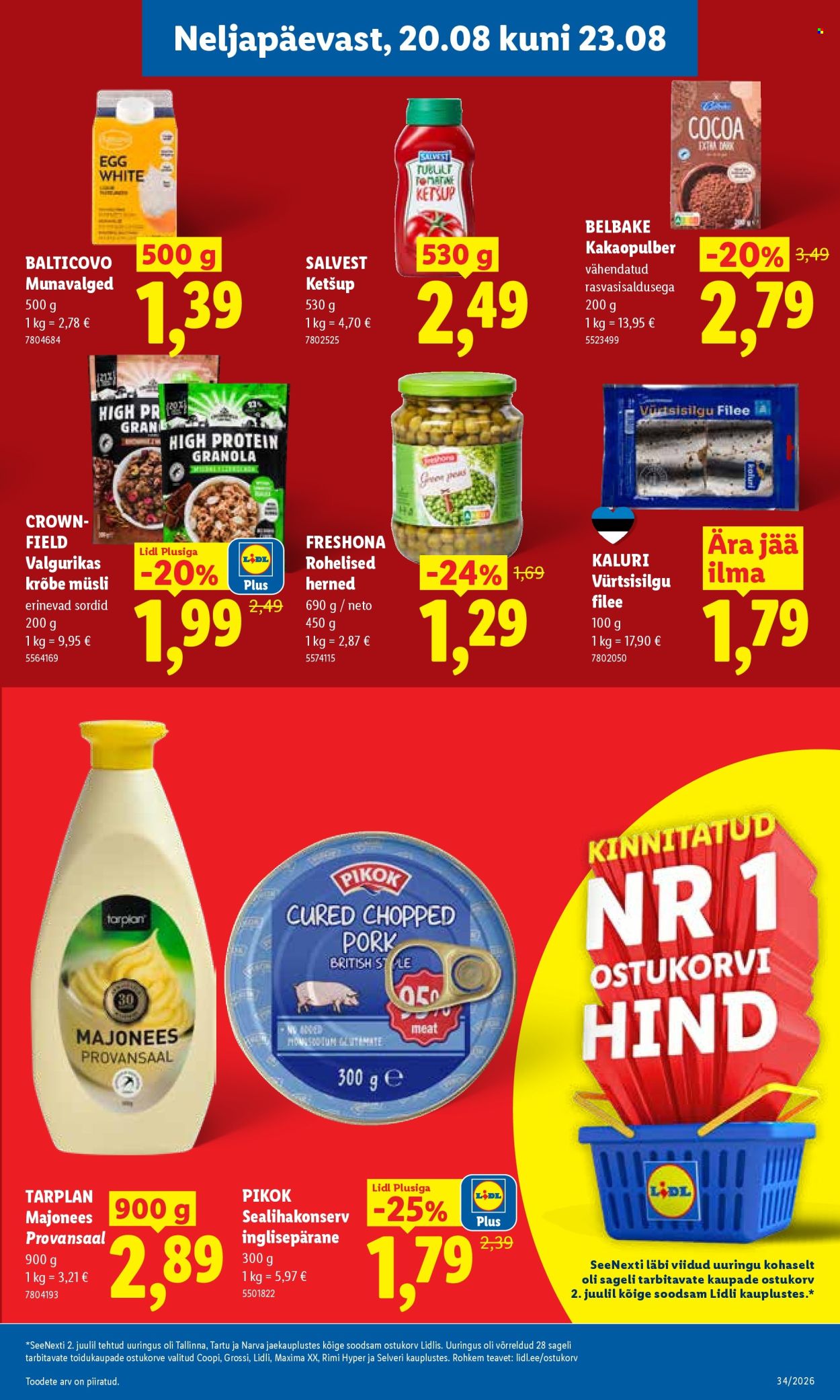 lidl - Lidl kliendileht (17.08 - 23.08.2026) - page: 31