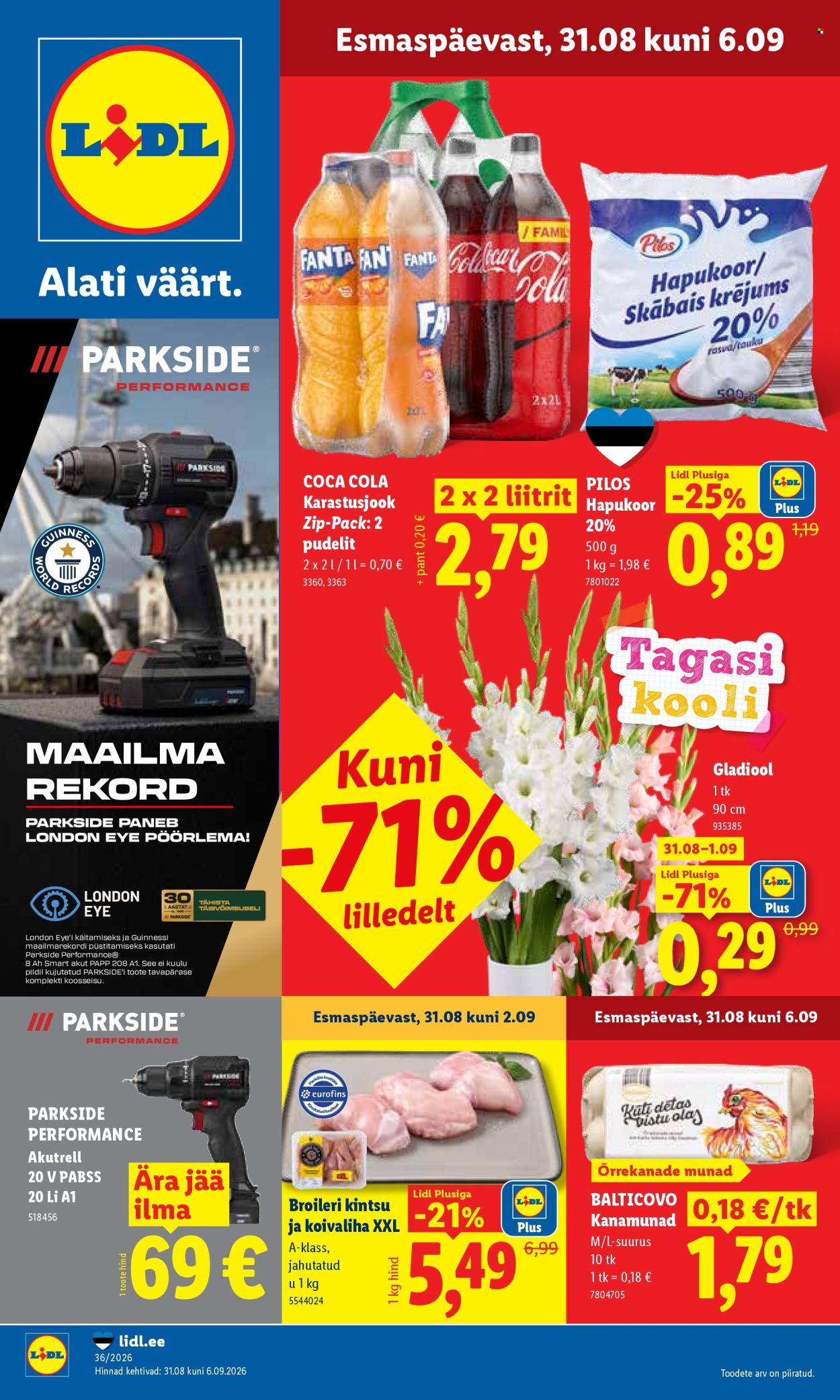 lidl - Lidl kliendileht (31.08 - 6.09.2026)