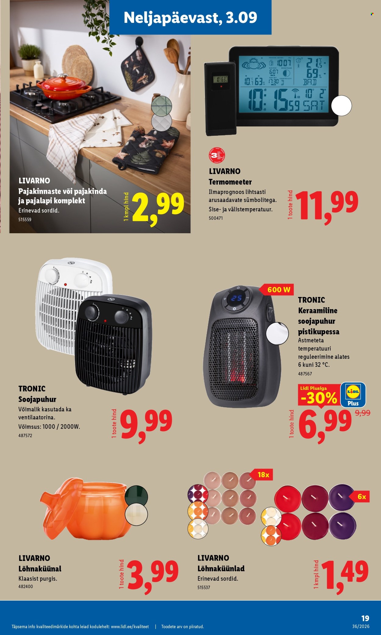 lidl - Lidl kliendileht (31.08 - 6.09.2026) - page: 19