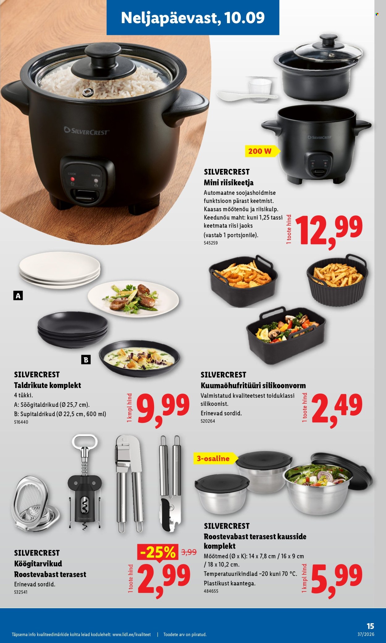 lidl - Lidl kliendileht (7.09 - 13.09.2026) - page: 15