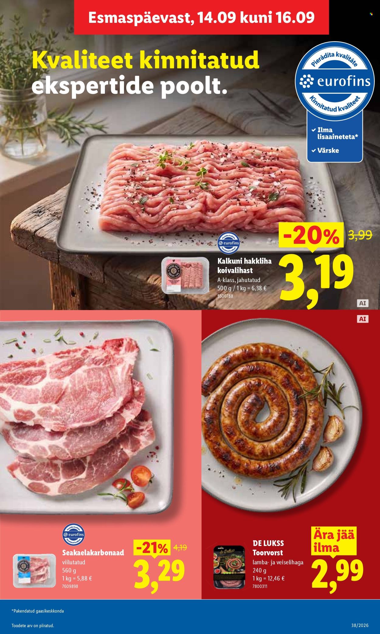 lidl - Lidl kliendileht (14.09 - 20.09.2026) - page: 3