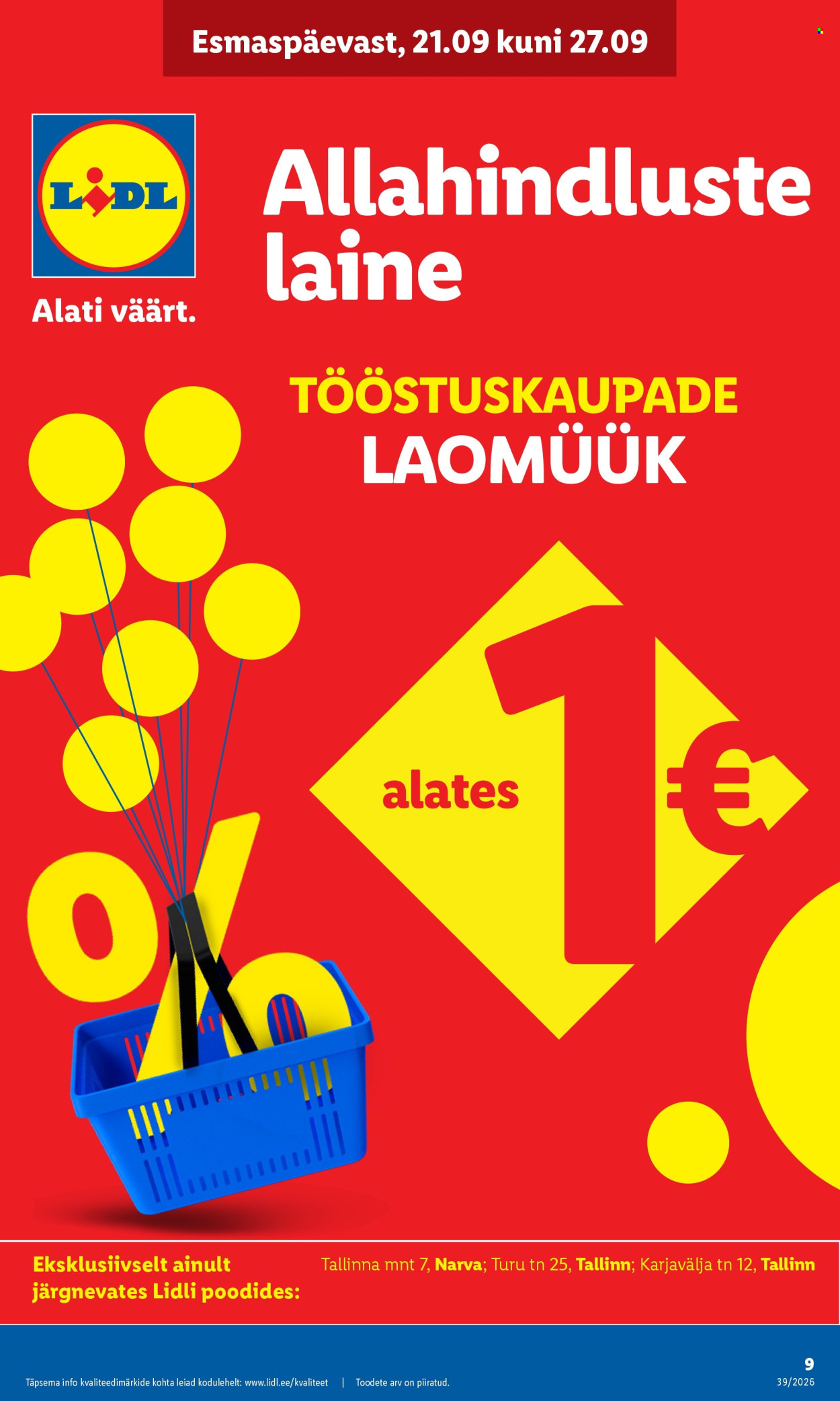 lidl - Lidl kliendileht (21.09 - 27.09.2026) - page: 9