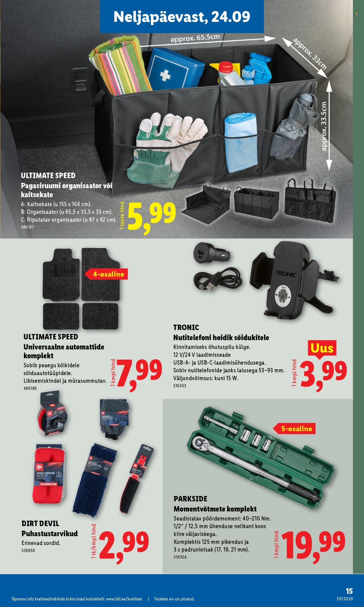 lidl - Lidl kliendileht (21.09 - 27.09.2026) - page: 15