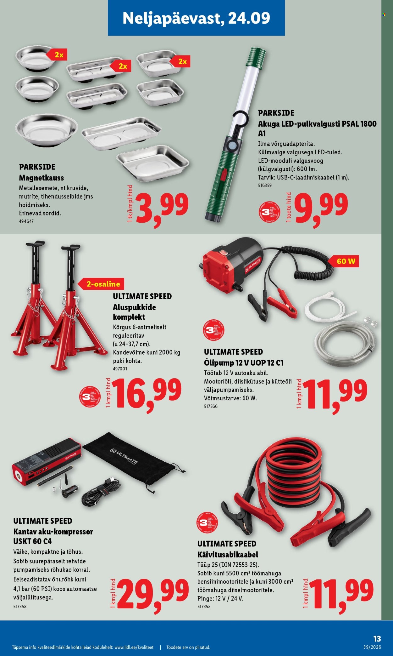 lidl - Lidl kliendileht (21.09 - 27.09.2026) - page: 13