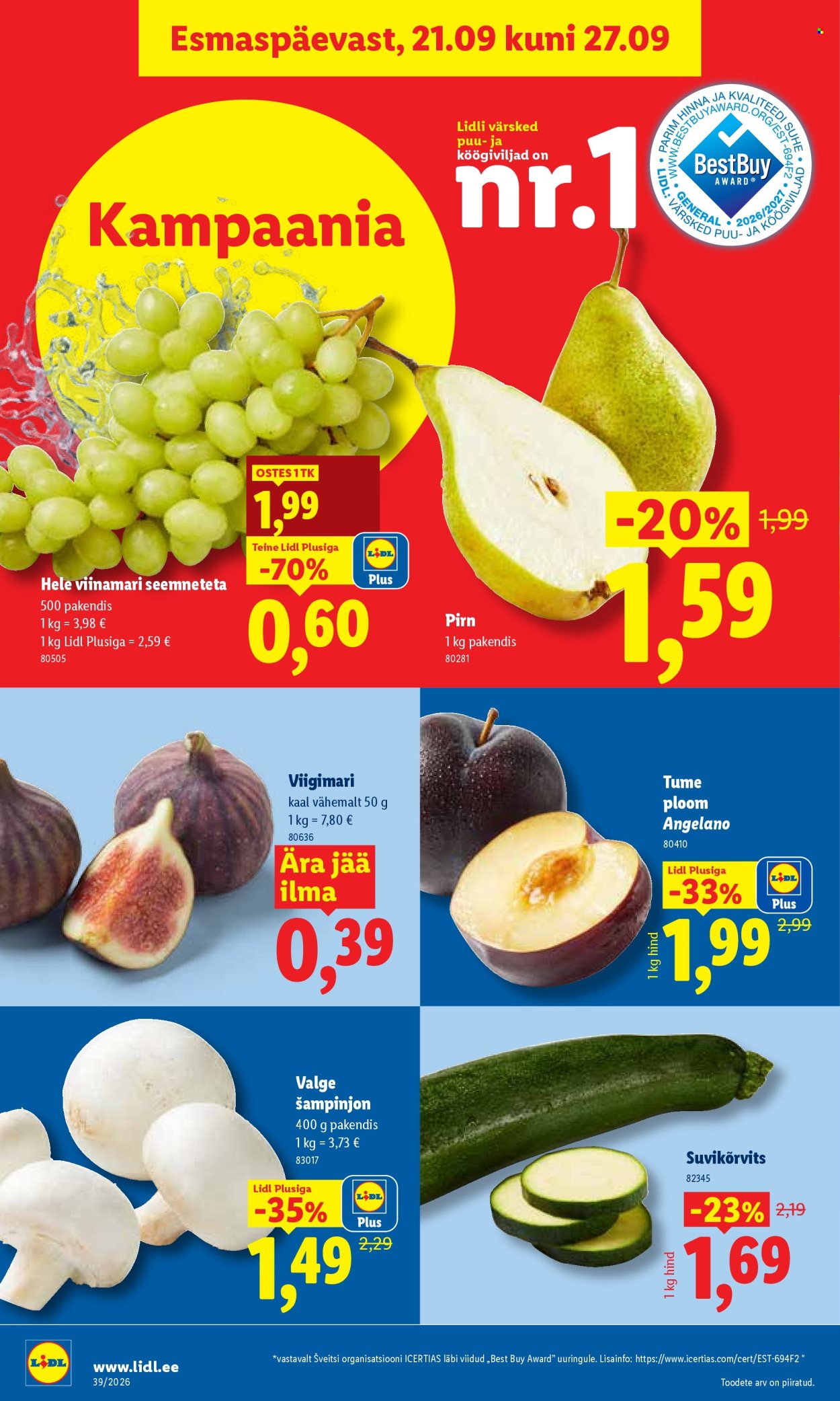 lidl - Lidl kliendileht (21.09 - 27.09.2026) - page: 4