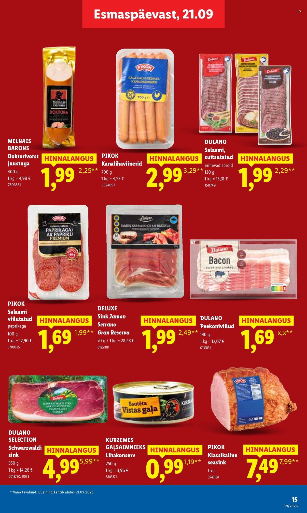lidl - Lidl kliendileht (21.09 - 27.09.2026) - page: 15
