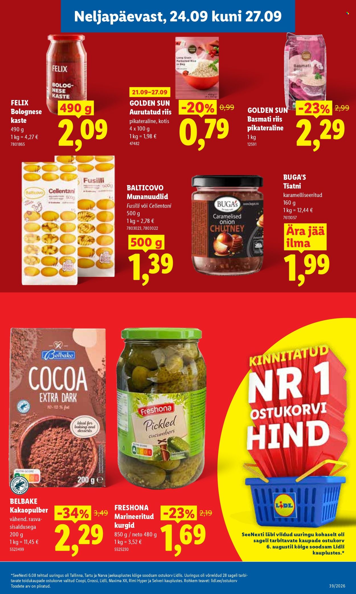 lidl - Lidl kliendileht (21.09 - 27.09.2026) - page: 29