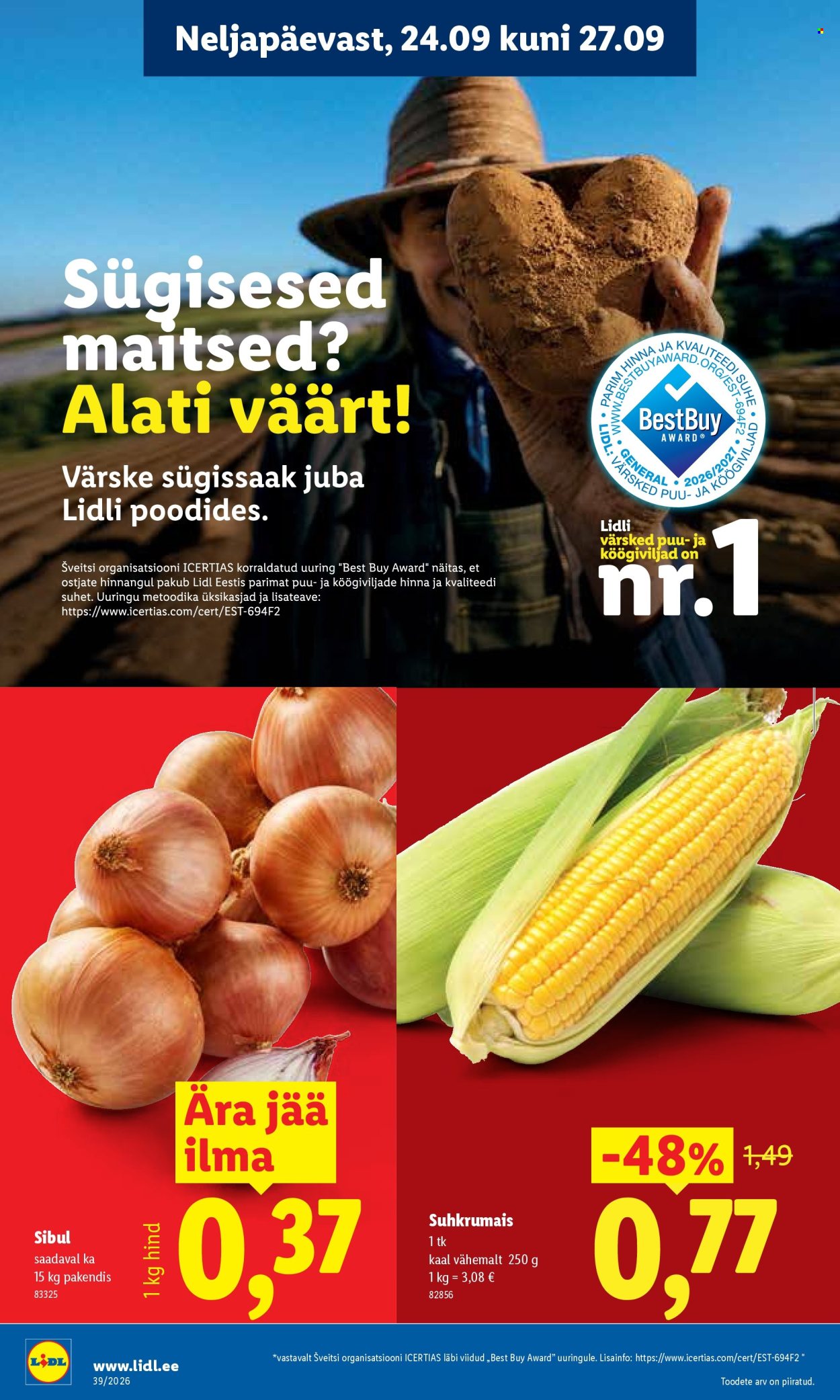lidl - Lidl kliendileht (21.09 - 27.09.2026) - page: 34
