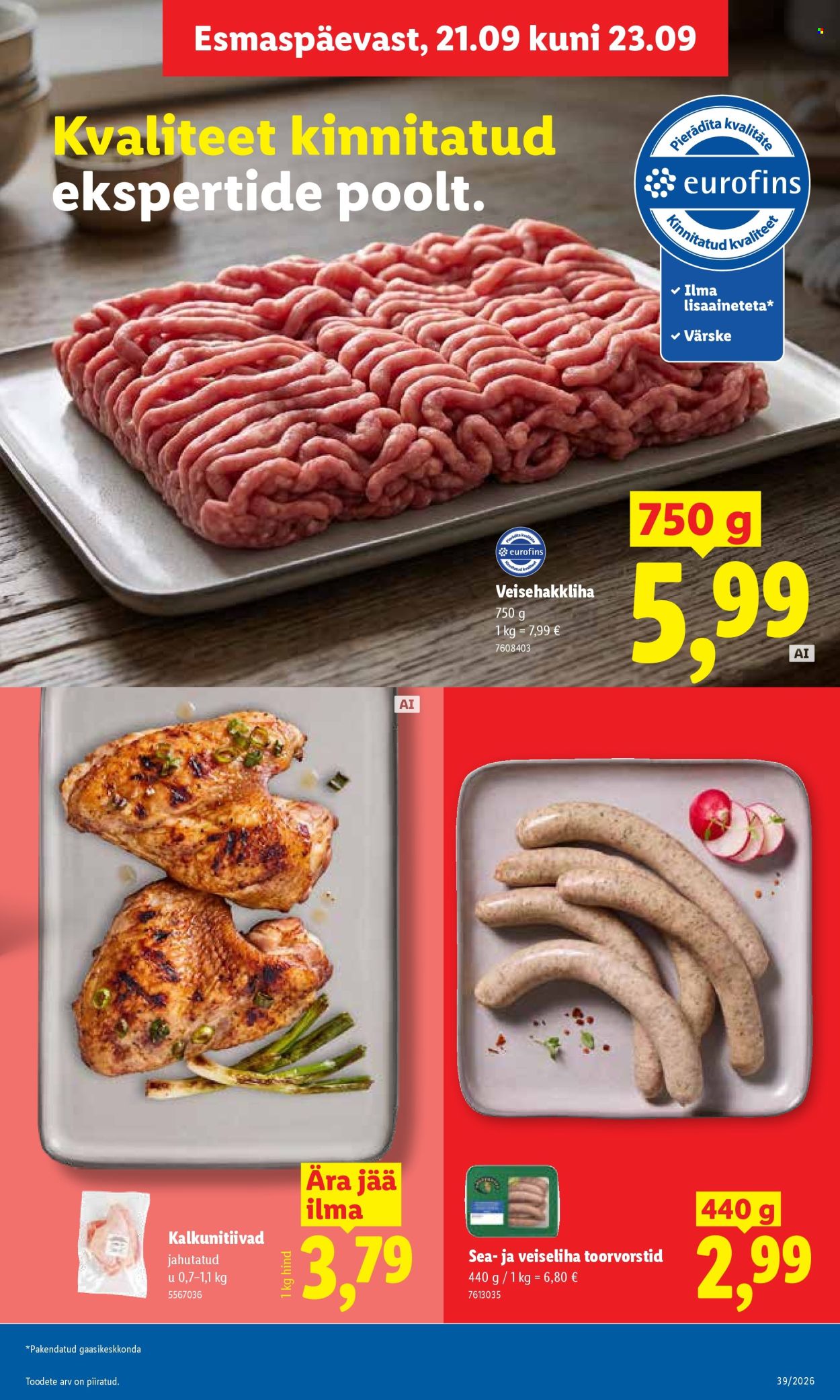 lidl - Lidl kliendileht (21.09 - 27.09.2026) - page: 3