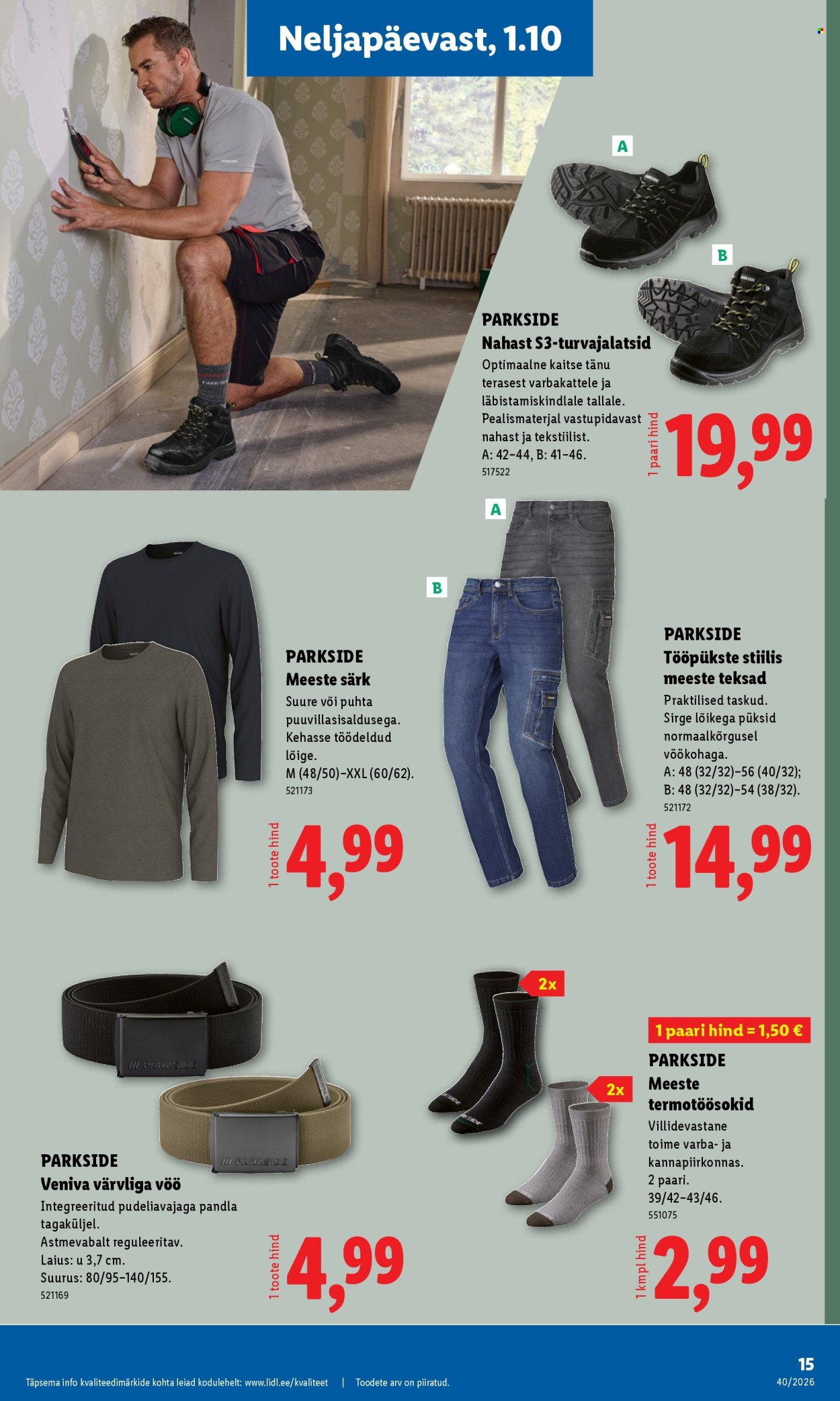 lidl - Lidl kliendileht (28.09 - 4.10.2026) - page: 15