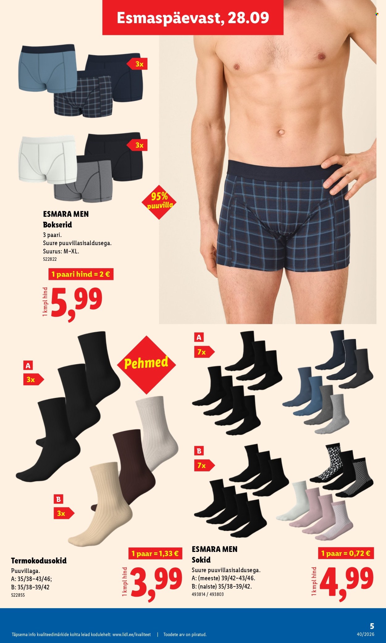 lidl - Lidl kliendileht (28.09 - 4.10.2026) - page: 5