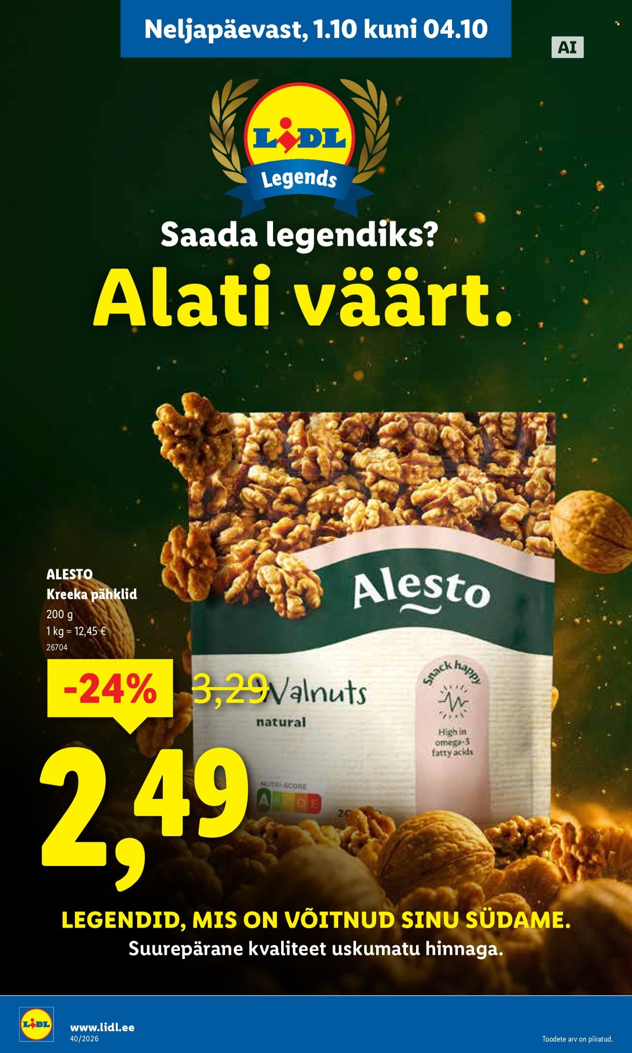 lidl - Lidl kliendileht (28.09 - 4.10.2026) - page: 36