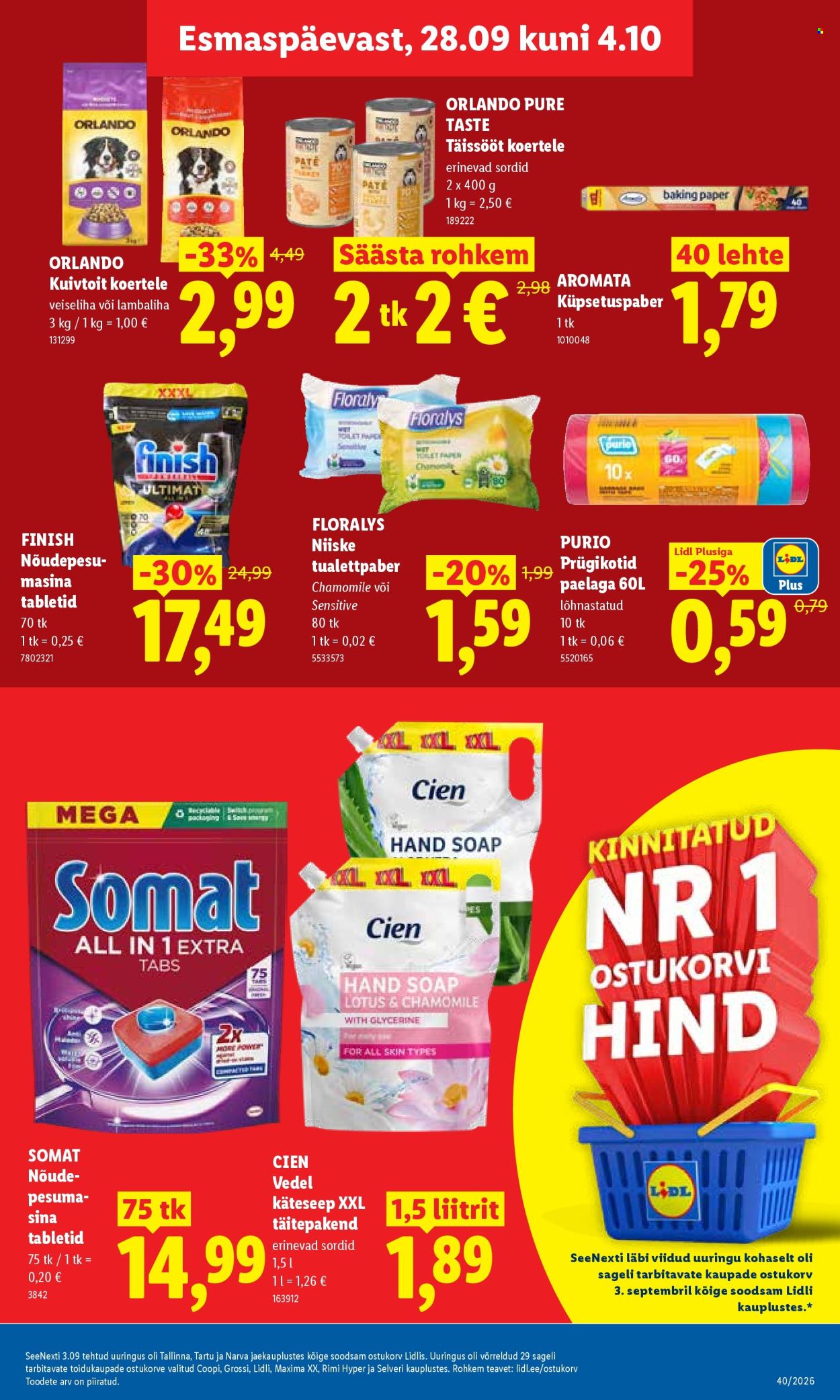lidl - Lidl kliendileht (28.09 - 4.10.2026) - page: 15
