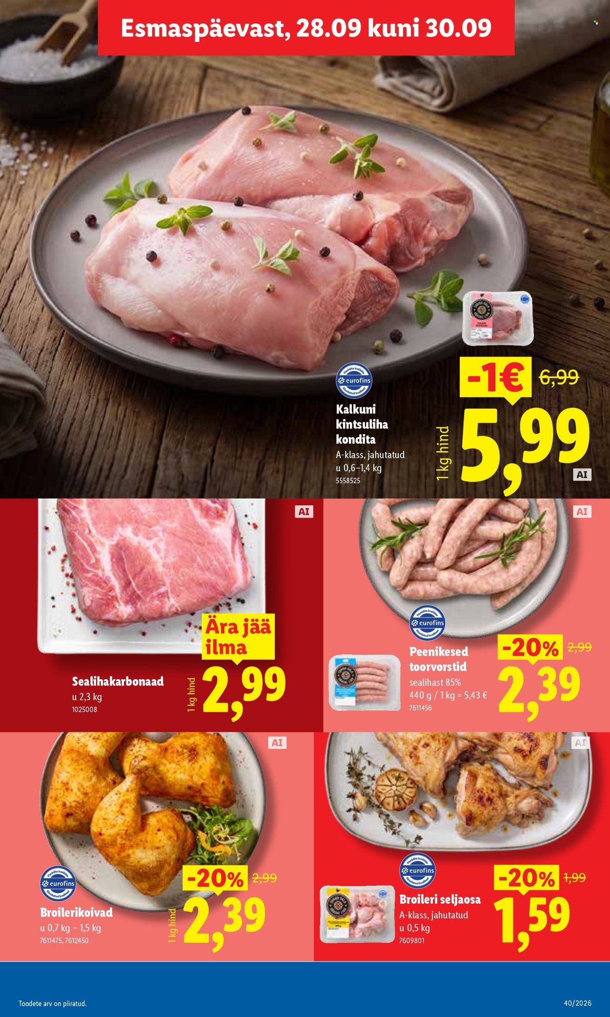 lidl - Lidl kliendileht (28.09 - 4.10.2026) - page: 9