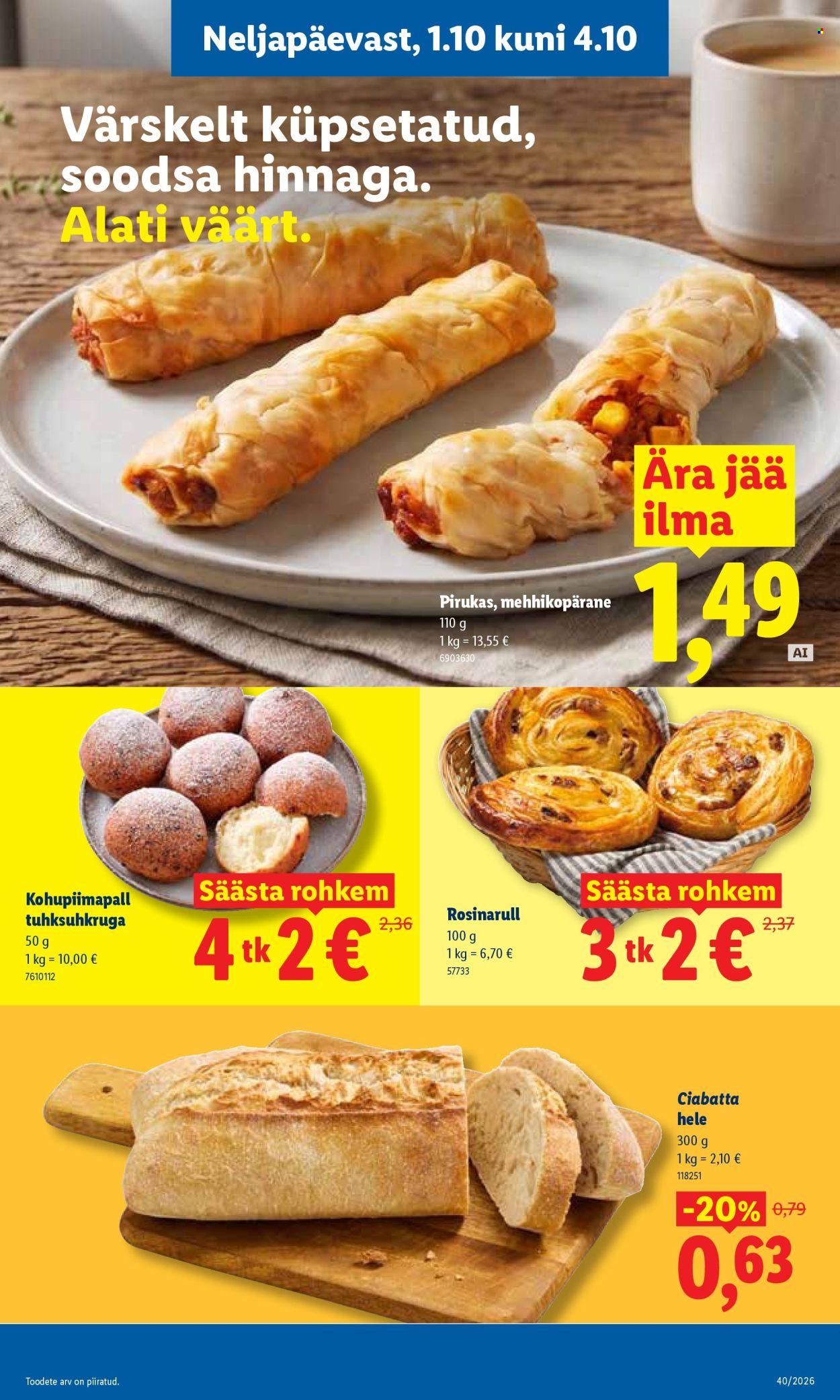 lidl - Lidl kliendileht (28.09 - 4.10.2026) - page: 37