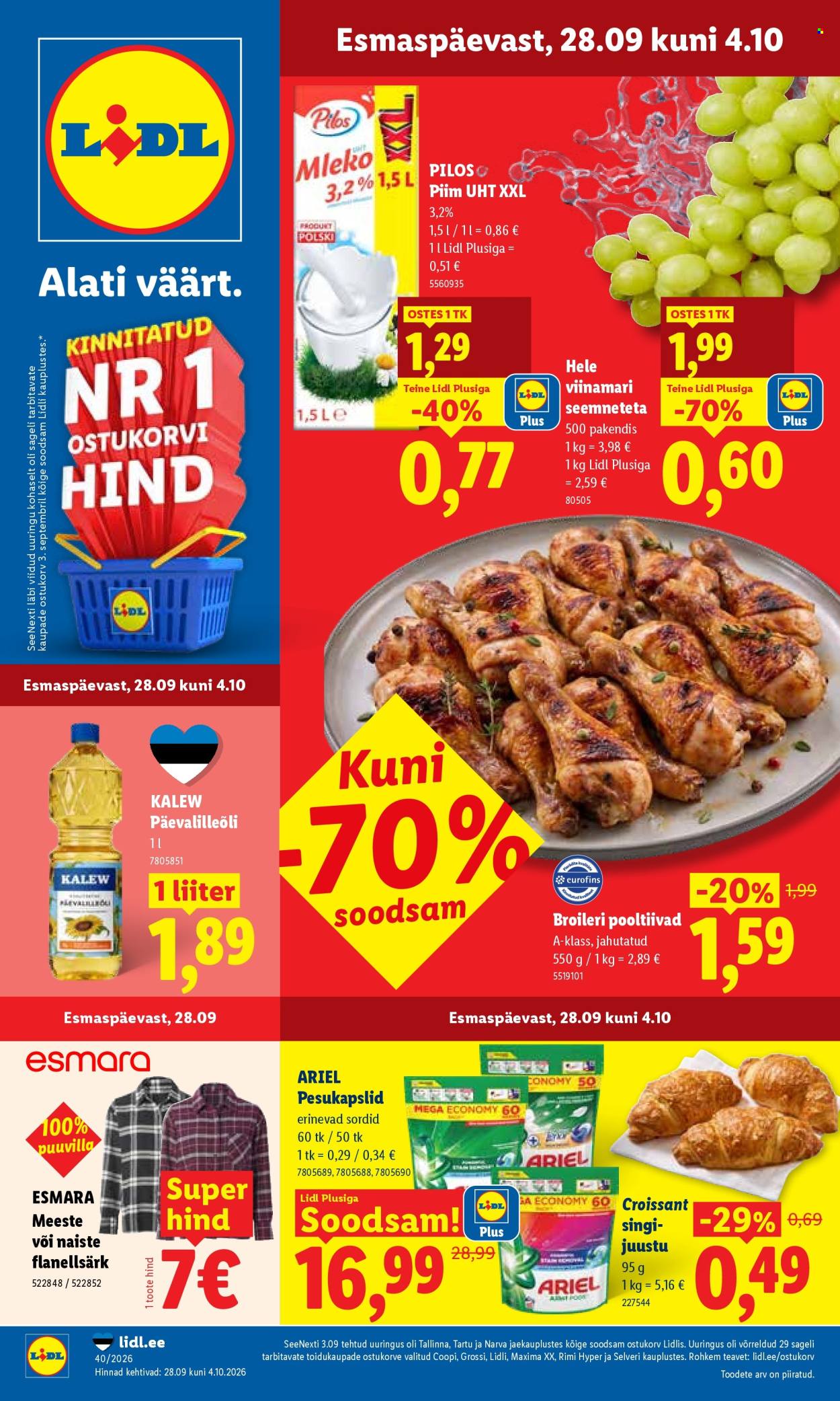 lidl - Lidl kliendileht (28.09 - 4.10.2026) - page: 1