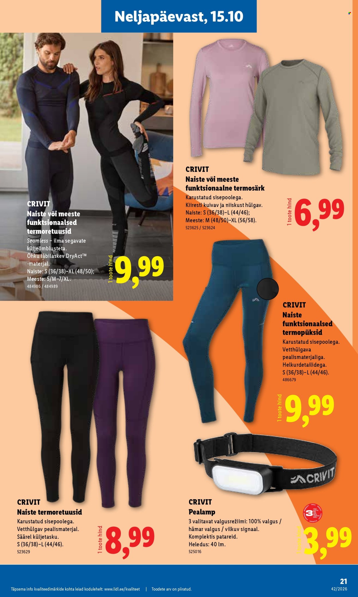 lidl - Lidl kliendileht (12.10 - 18.10.2026) - page: 21