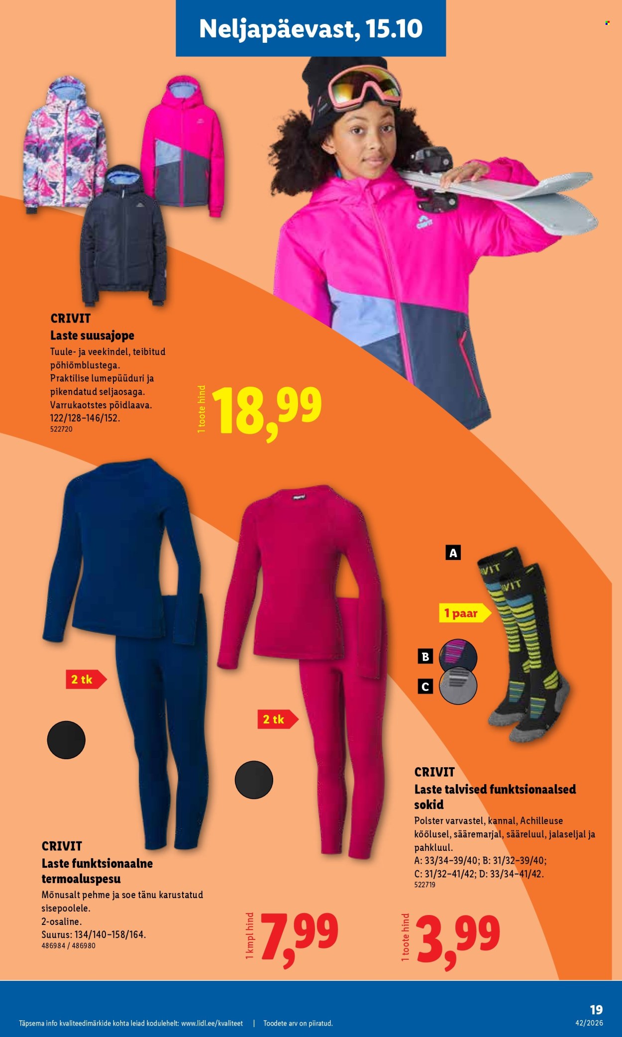 lidl - Lidl kliendileht (12.10 - 18.10.2026) - page: 19