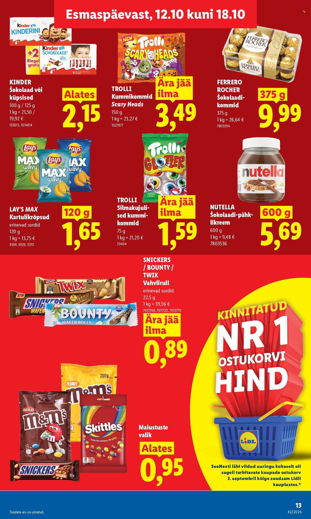 lidl - Lidl kliendileht (12.10 - 18.10.2026) - page: 15