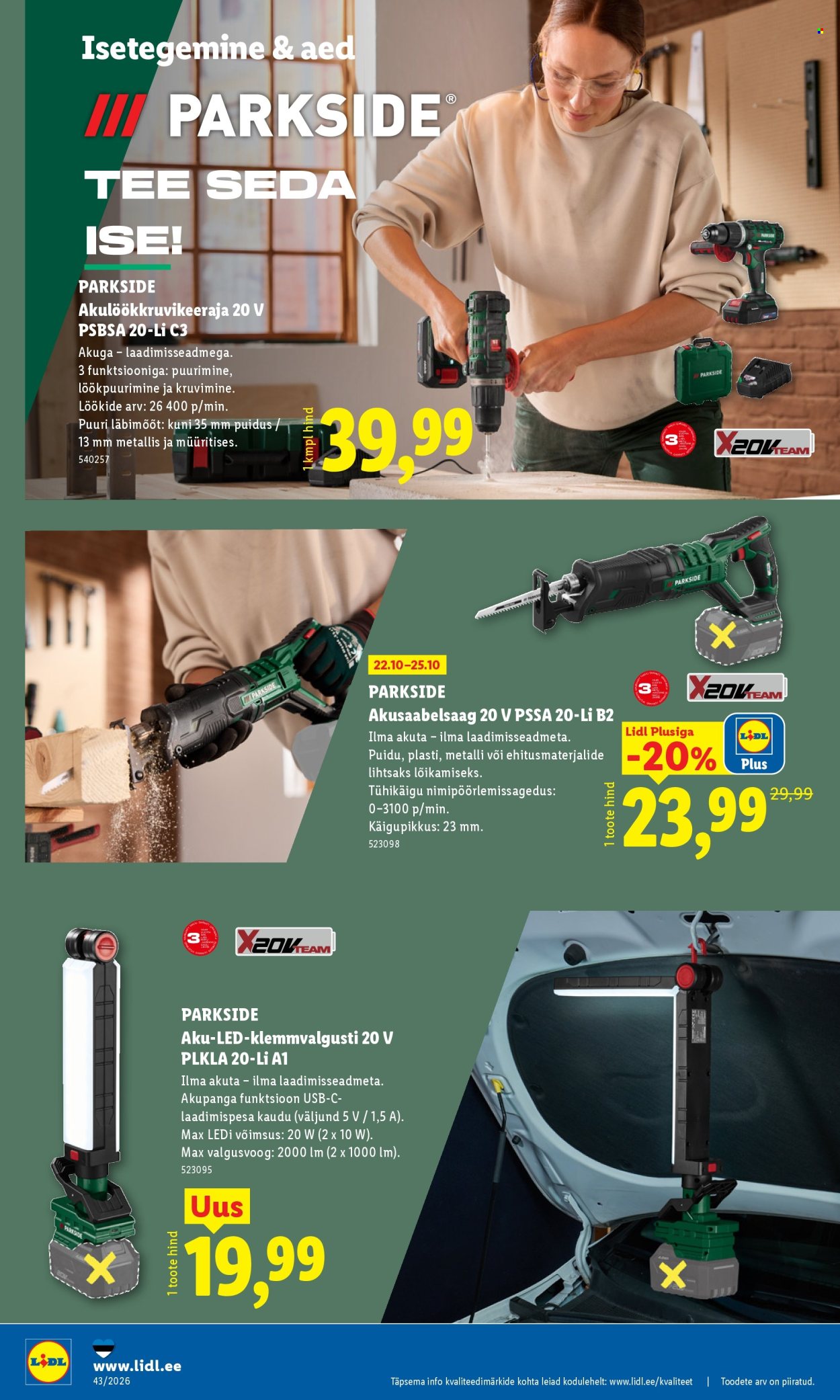 lidl - Lidl kliendileht (19.10 - 25.10.2026) - page: 14