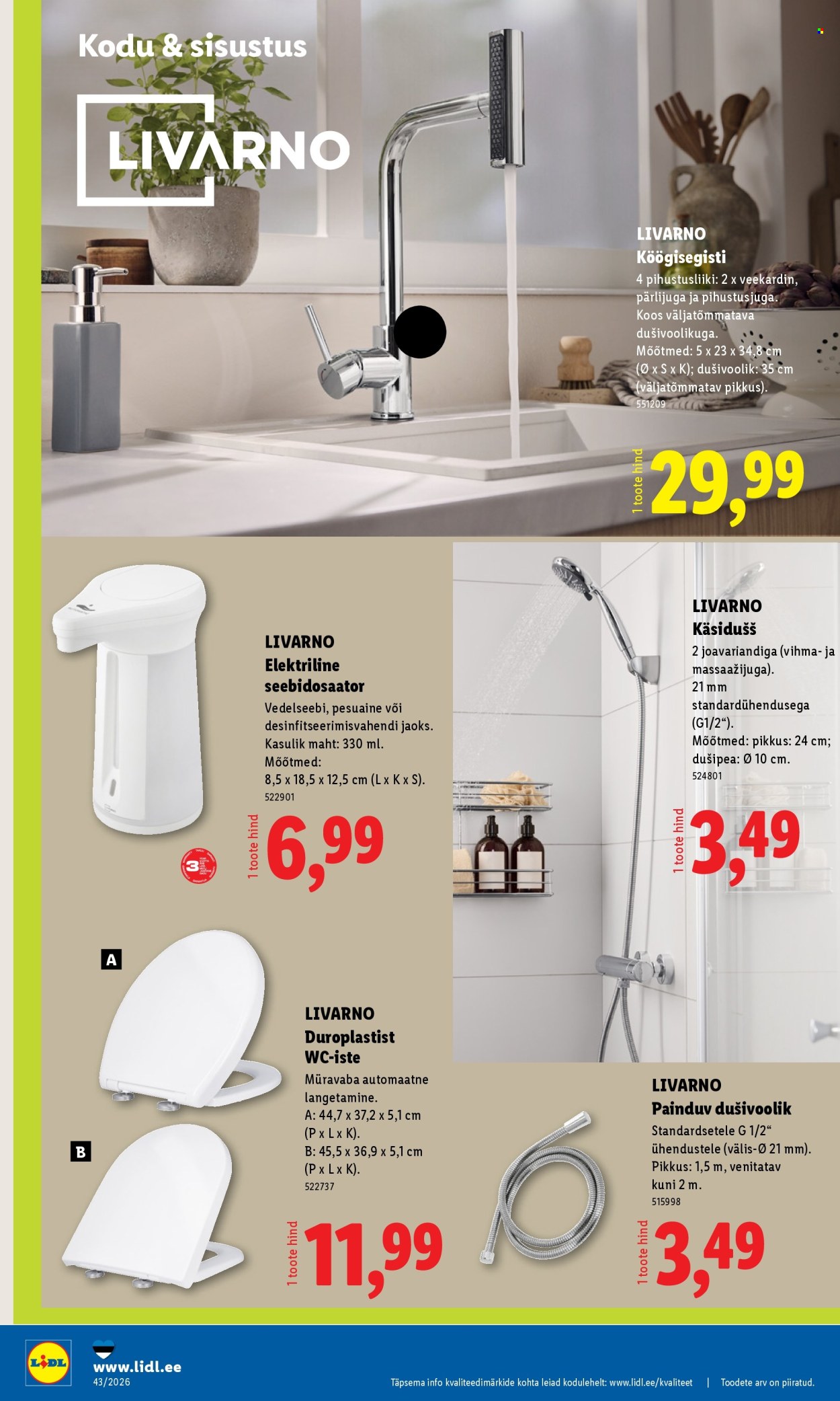 lidl - Lidl kliendileht (19.10 - 25.10.2026) - page: 18