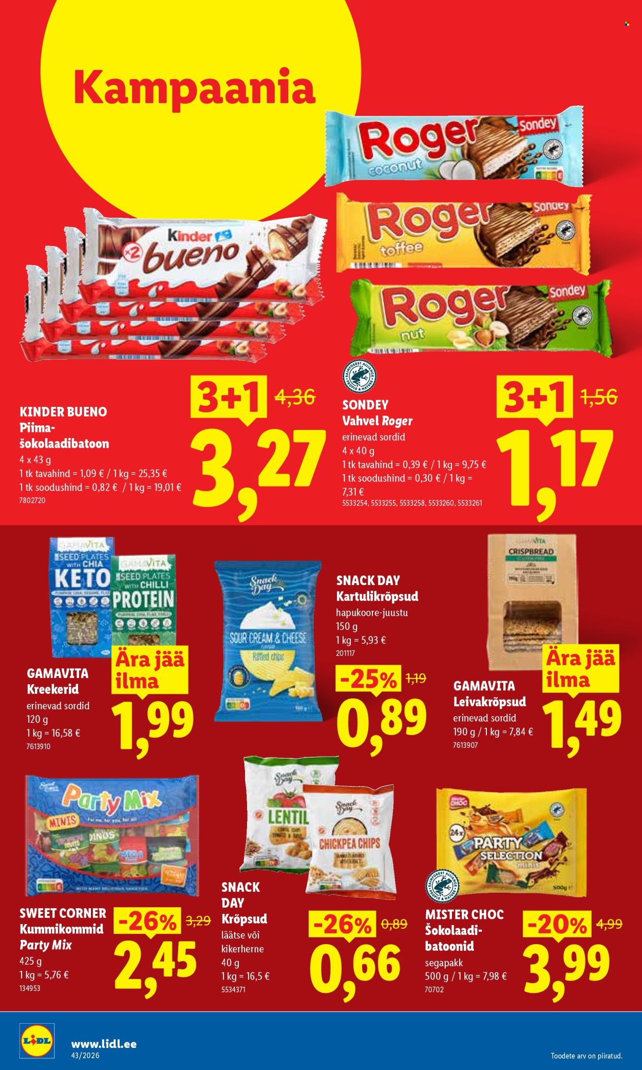 lidl - Lidl kliendileht (19.10 - 25.10.2026) - page: 26