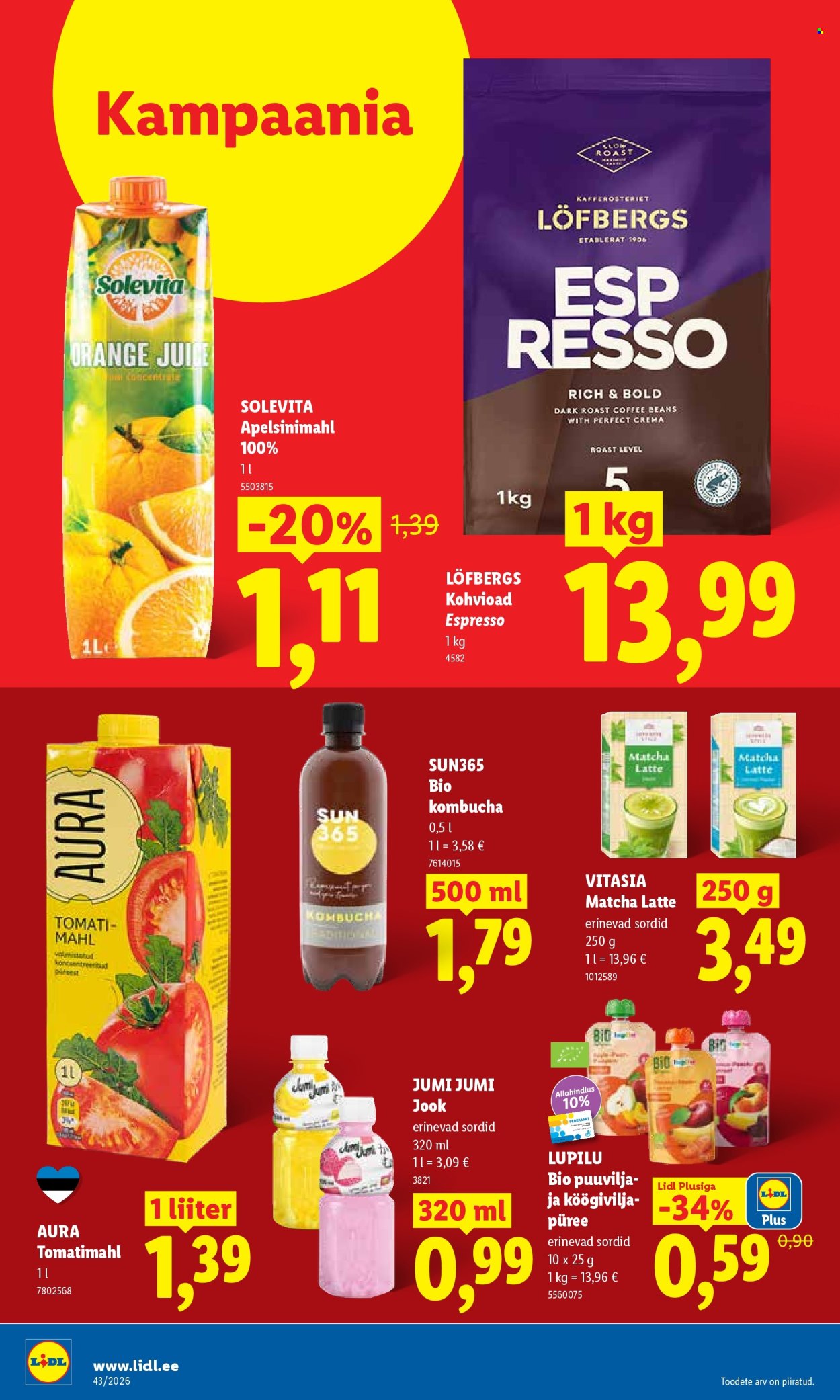 lidl - Lidl kliendileht (19.10 - 25.10.2026) - page: 22