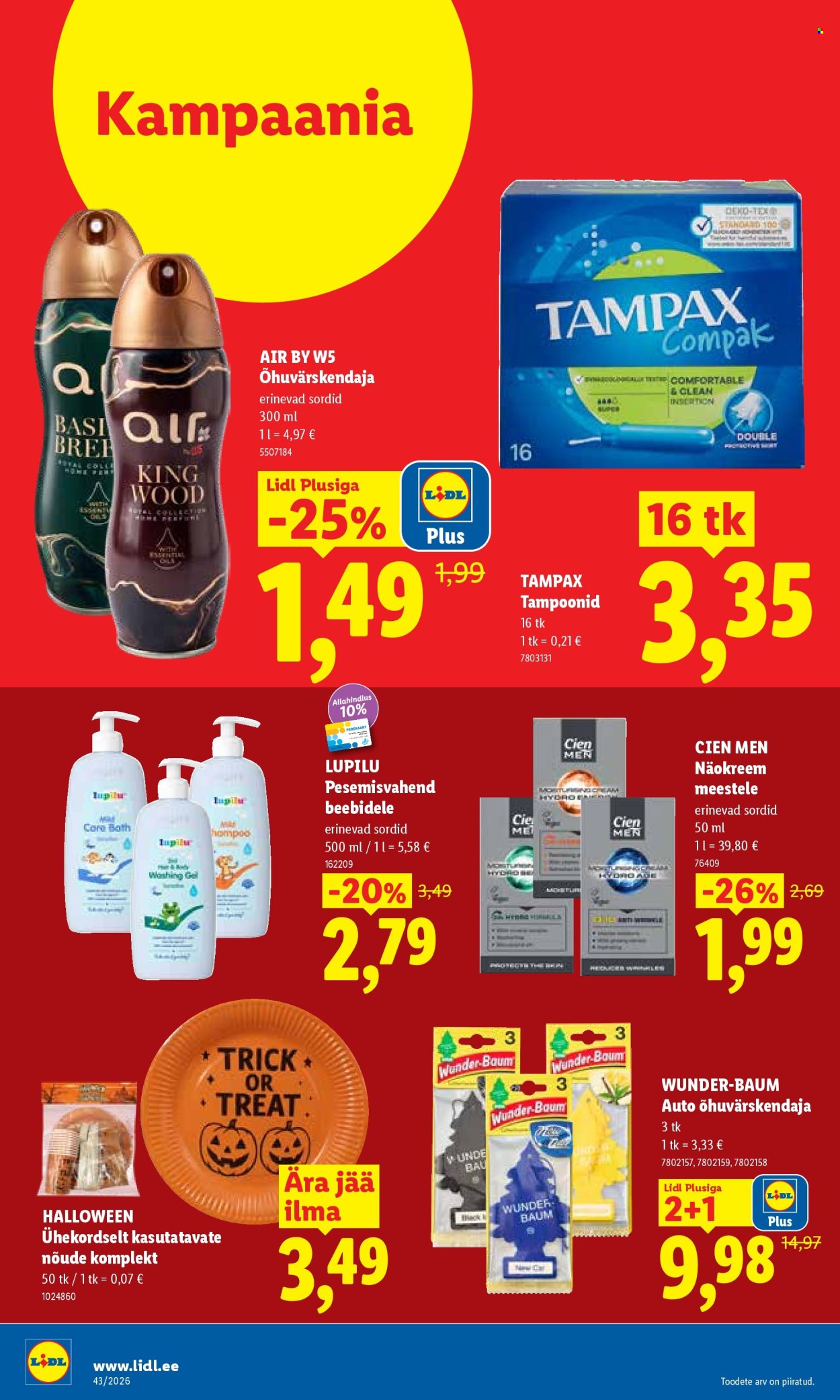 lidl - Lidl kliendileht (19.10 - 25.10.2026) - page: 16