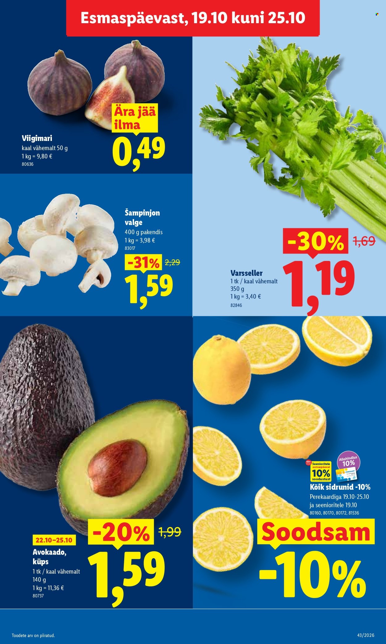 lidl - Lidl kliendileht (19.10 - 25.10.2026) - page: 5