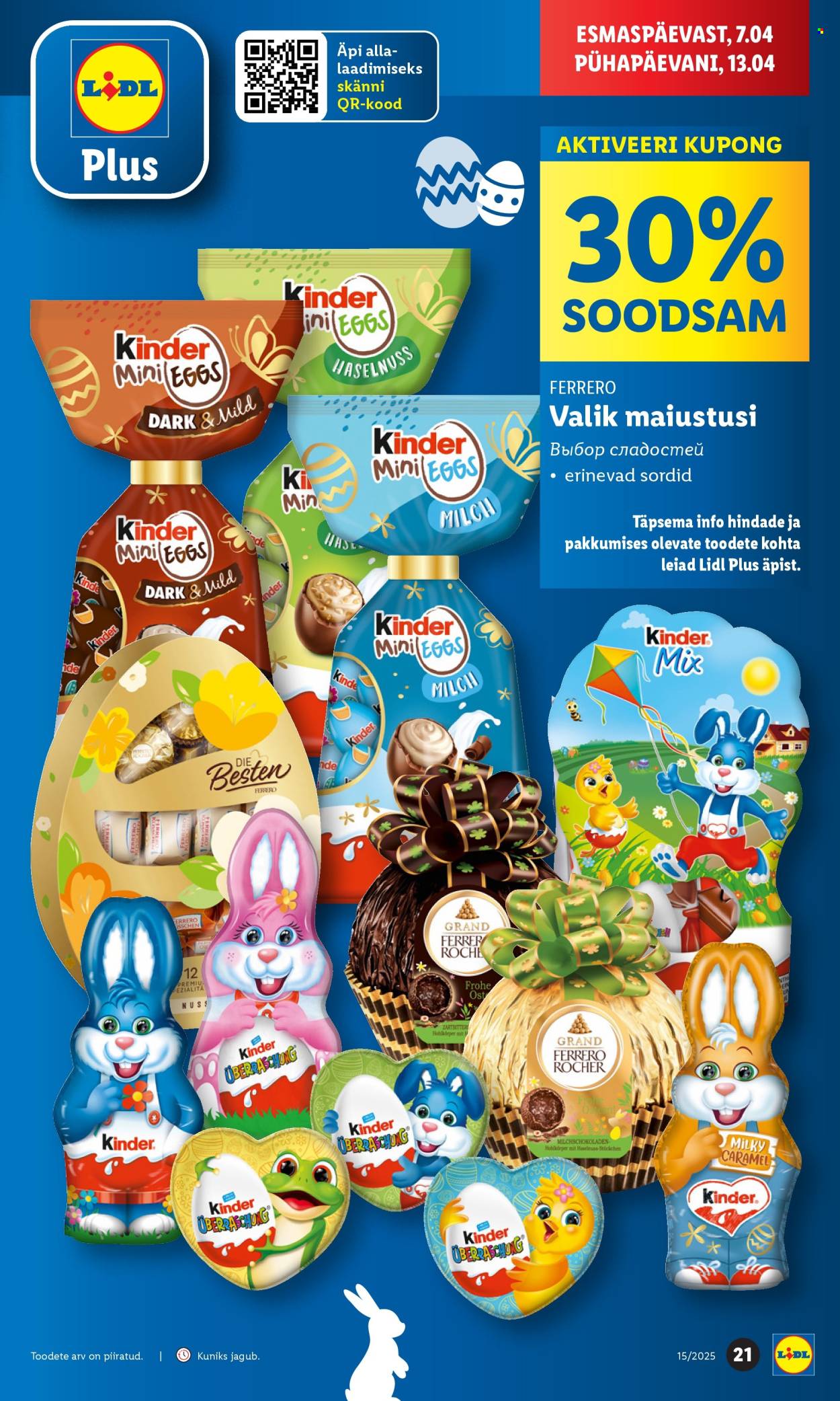 lidl - Lidl kliendileht - Nädalalõpu pakkumised (10.04 - 13.04.2025) - page: 21 lidl - Lidl kliendileht - Nädalalõpu pakkumised (10.04 - 13.04.2025) - page: 21