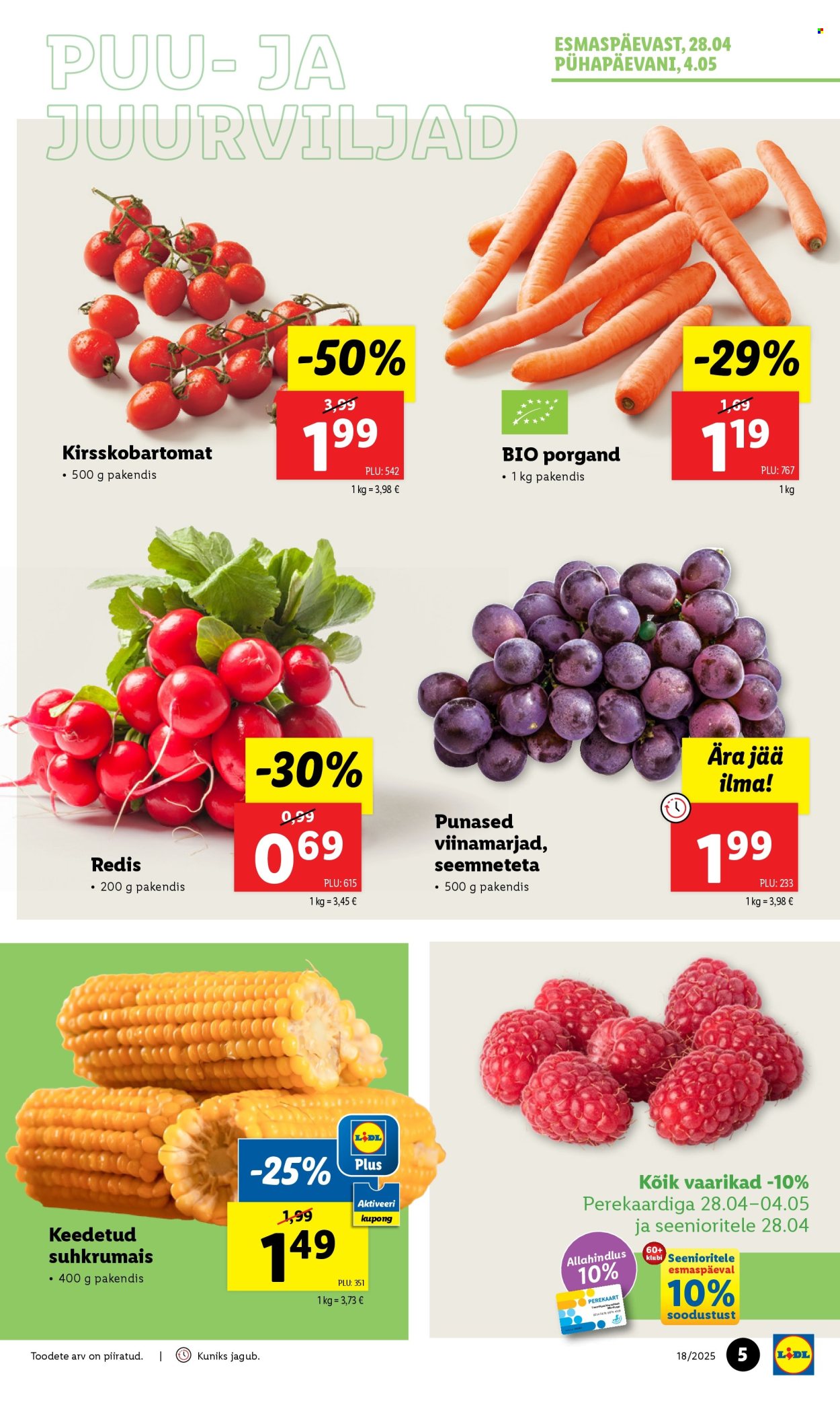 lidl - Lidl kliendileht - kliendileht (28.04 - 4.05.2025) - page: 5 lidl - Lidl kliendileht - kliendileht (28.04 - 4.05.2025) - page: 5