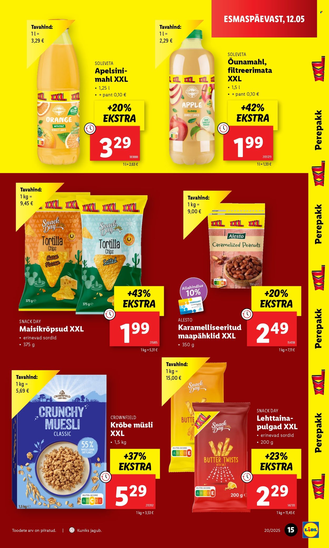 lidl - Lidl kliendileht - kliendileht (12.05 - 18.05.2025) - page: 15 lidl - Lidl kliendileht - kliendileht (12.05 - 18.05.2025) - page: 15