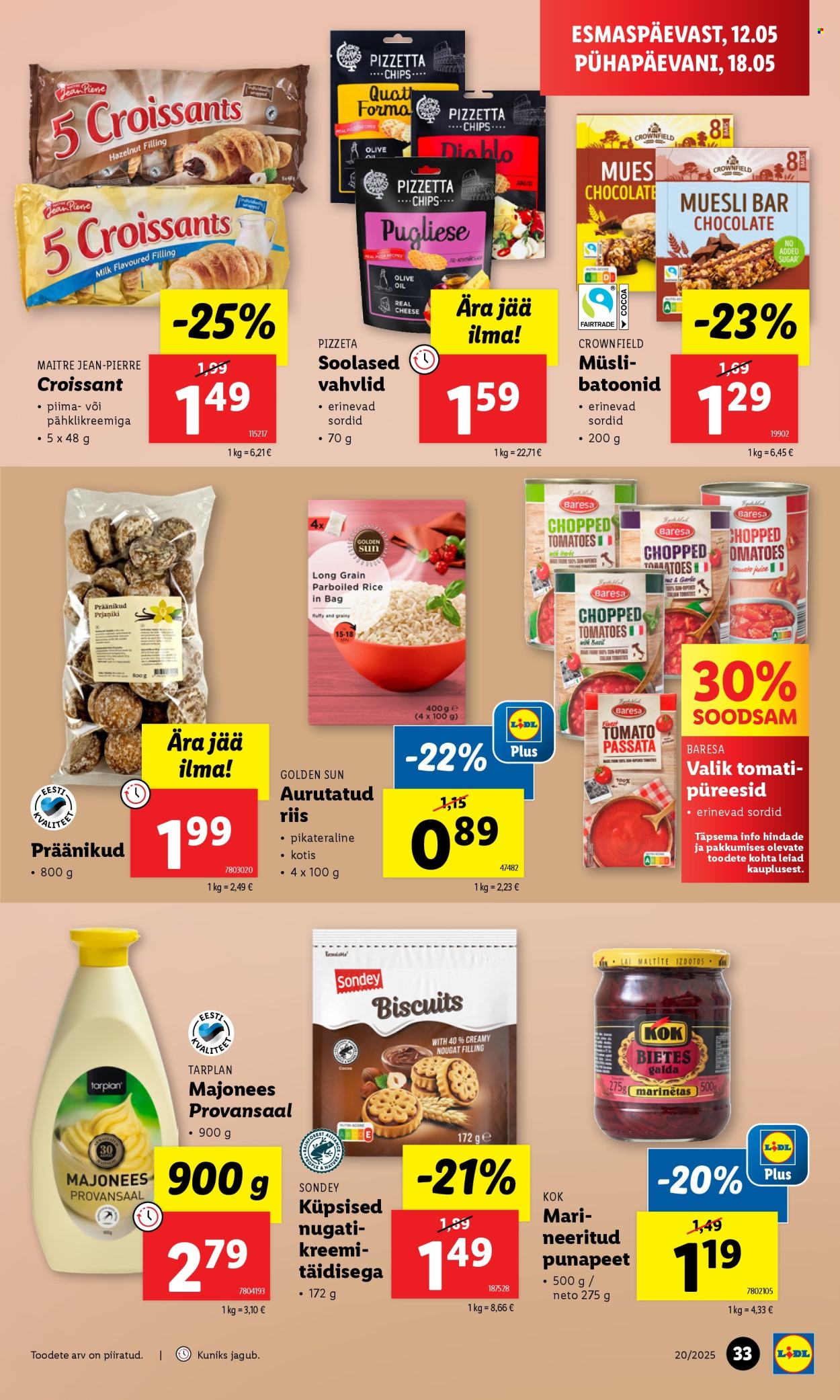 lidl - Lidl kliendileht - Nädalalõpu pakkumised (15.05 - 18.05.2025) - page: 33 lidl - Lidl kliendileht - Nädalalõpu pakkumised (15.05 - 18.05.2025) - page: 33