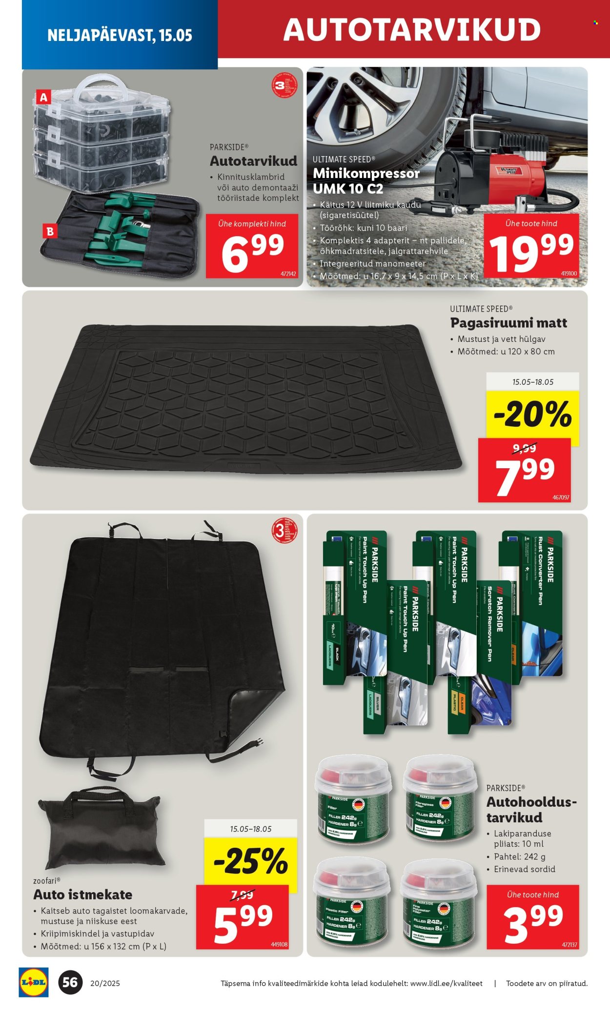 lidl - Lidl kliendileht - Nädalalõpu pakkumised (15.05 - 18.05.2025) - page: 56 lidl - Lidl kliendileht - Nädalalõpu pakkumised (15.05 - 18.05.2025) - page: 56