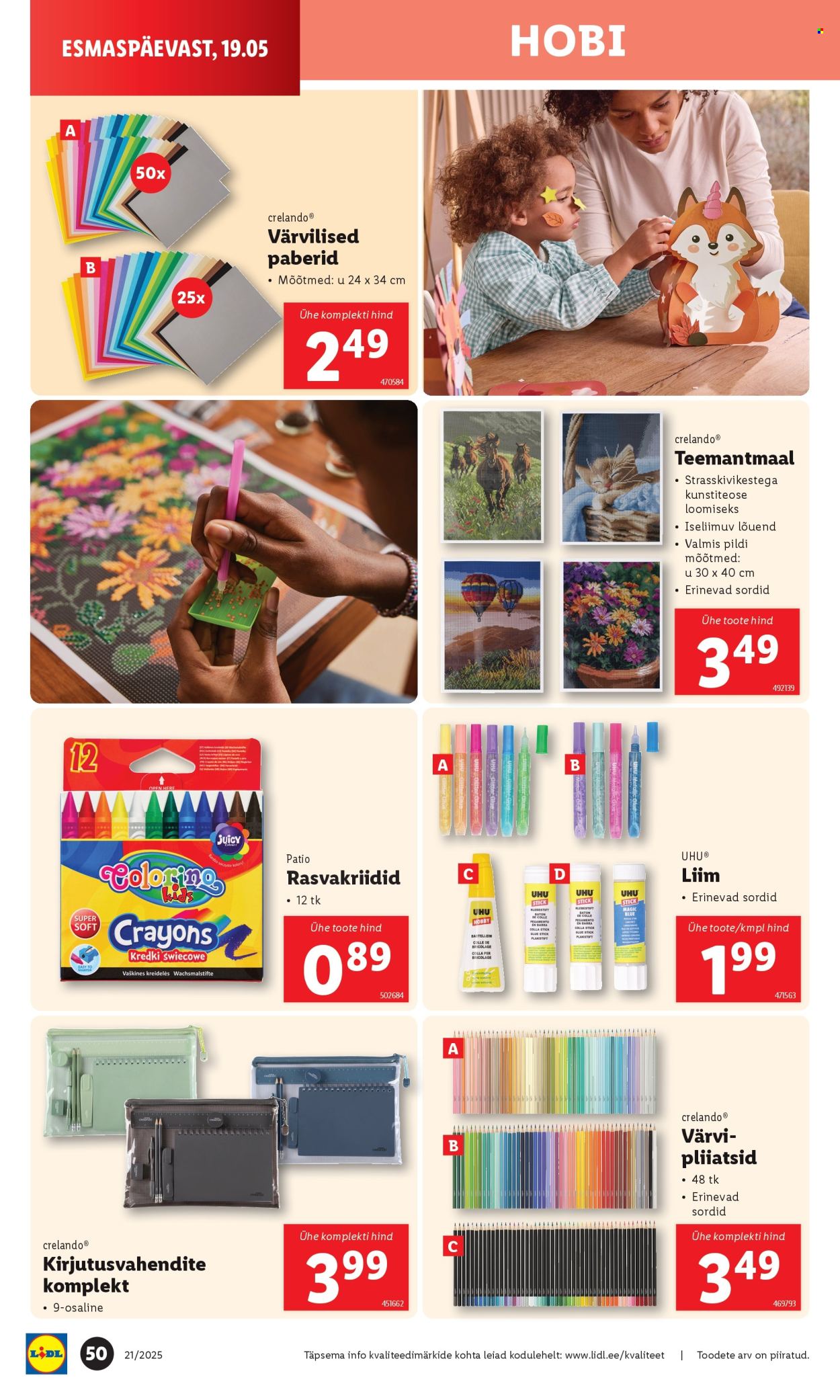 lidl - Lidl kliendileht - Nädalalõpu pakkumised (22.05 - 25.05.2025) - page: 50 lidl - Lidl kliendileht - Nädalalõpu pakkumised (22.05 - 25.05.2025) - page: 50