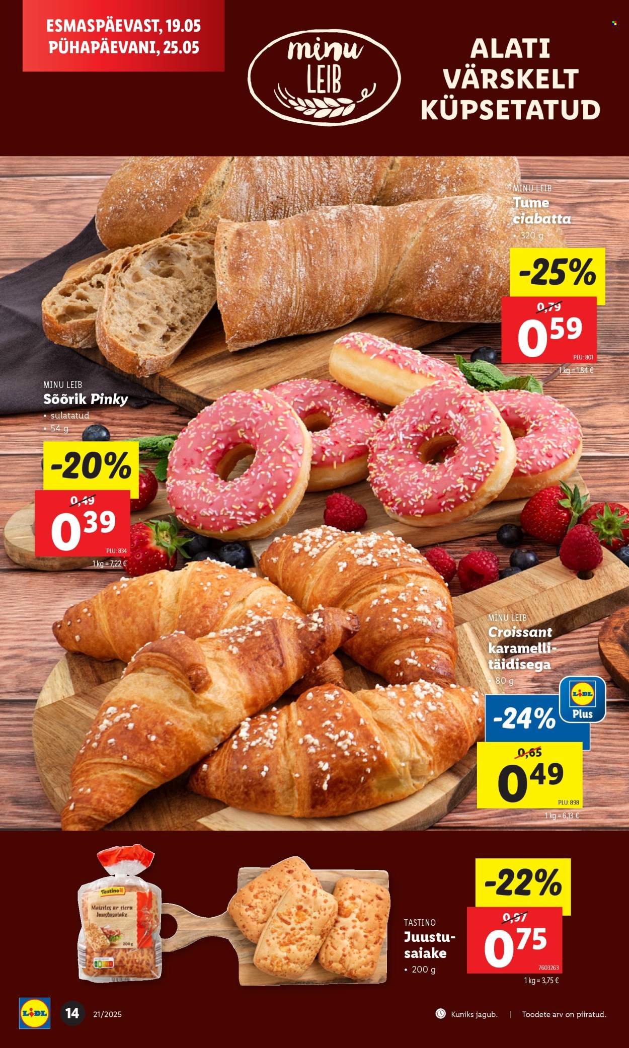 lidl - Lidl kliendileht - Nädalalõpu pakkumised (22.05 - 25.05.2025) - page: 14 lidl - Lidl kliendileht - Nädalalõpu pakkumised (22.05 - 25.05.2025) - page: 14