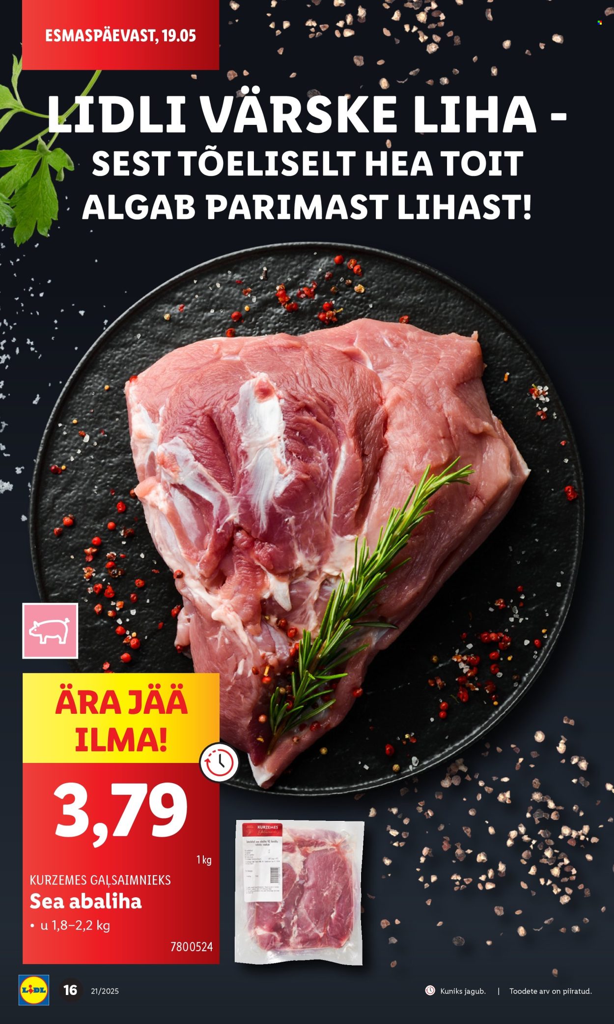 lidl - Lidl kliendileht - Nädalalõpu pakkumised (22.05 - 25.05.2025) - page: 16 lidl - Lidl kliendileht - Nädalalõpu pakkumised (22.05 - 25.05.2025) - page: 16