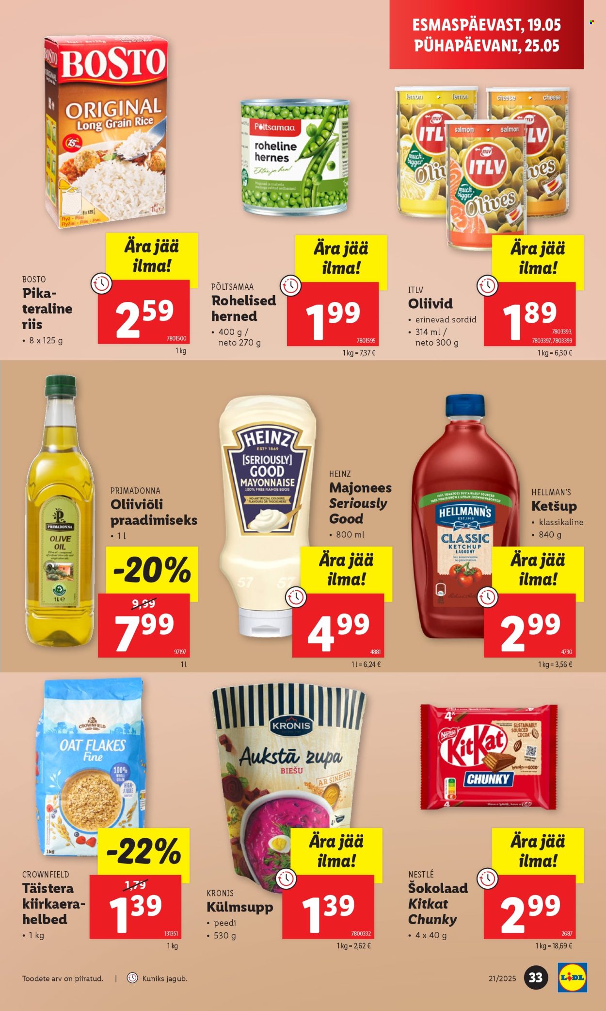 lidl - Lidl kliendileht - Nädalalõpu pakkumised (22.05 - 25.05.2025) - page: 33 lidl - Lidl kliendileht - Nädalalõpu pakkumised (22.05 - 25.05.2025) - page: 33