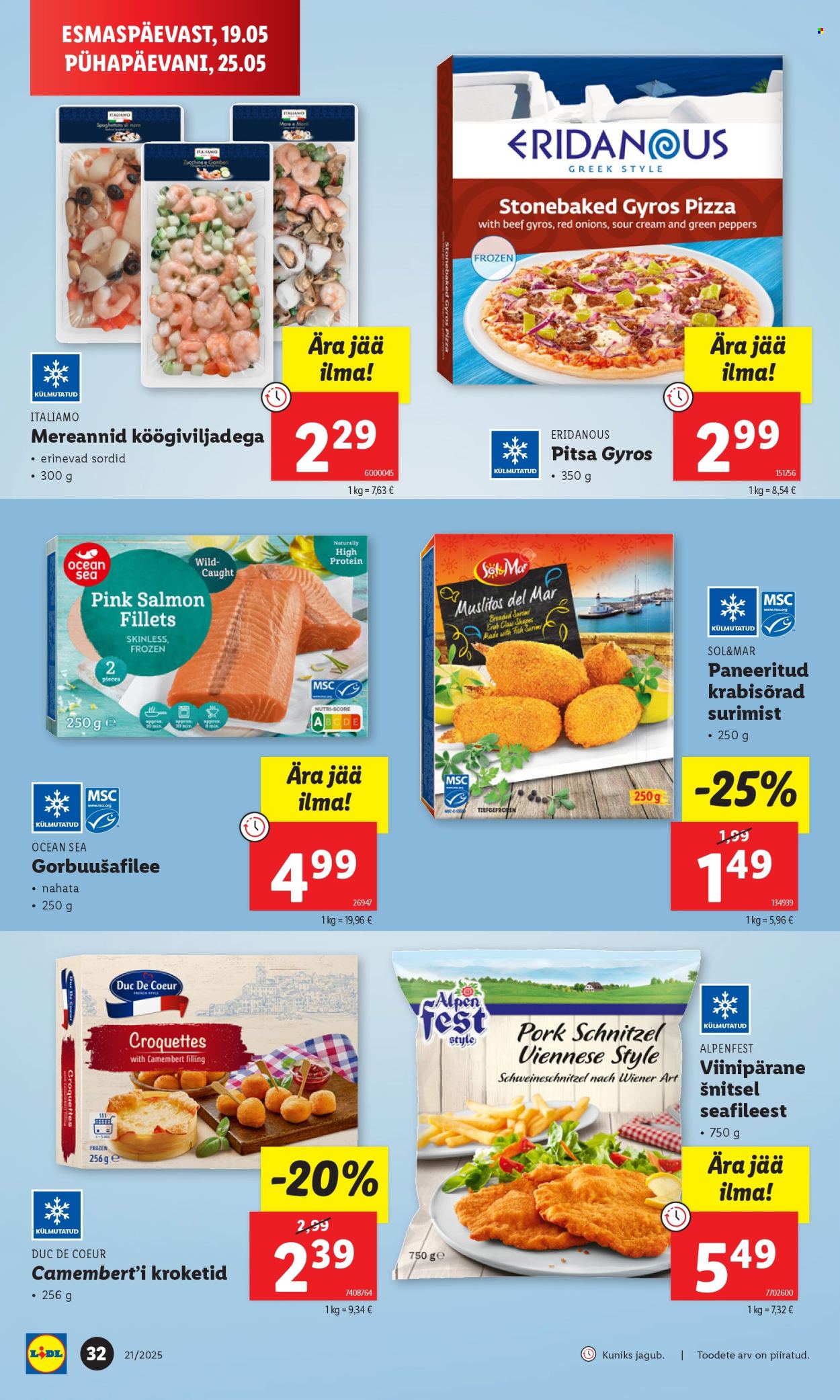 lidl - Lidl kliendileht - Nädalalõpu pakkumised (22.05 - 25.05.2025) - page: 32 lidl - Lidl kliendileht - Nädalalõpu pakkumised (22.05 - 25.05.2025) - page: 32