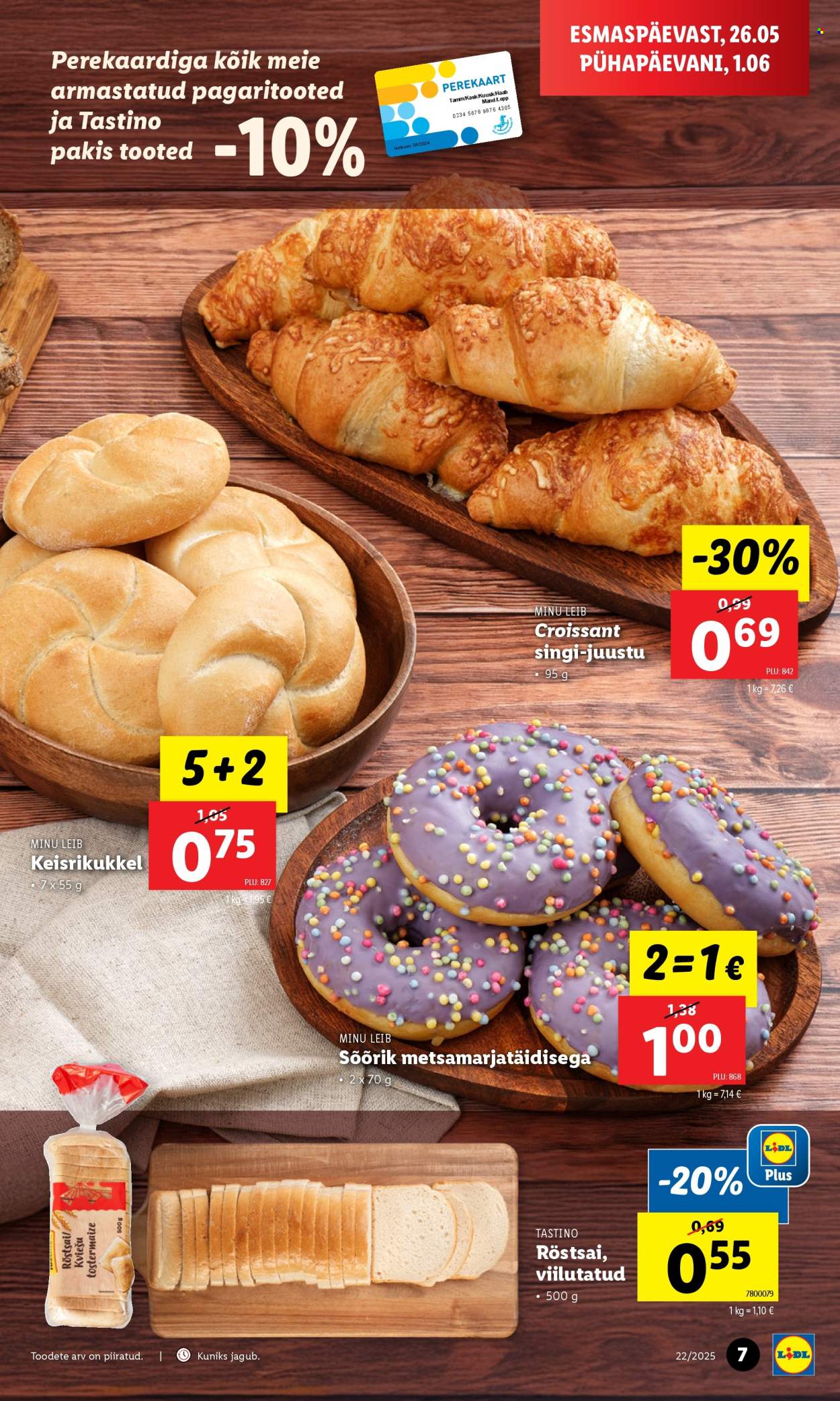 lidl - Lidl kliendileht - Kliendileht (26.05 - 1.06.2025) - page: 7 lidl - Lidl kliendileht - Kliendileht (26.05 - 1.06.2025) - page: 7