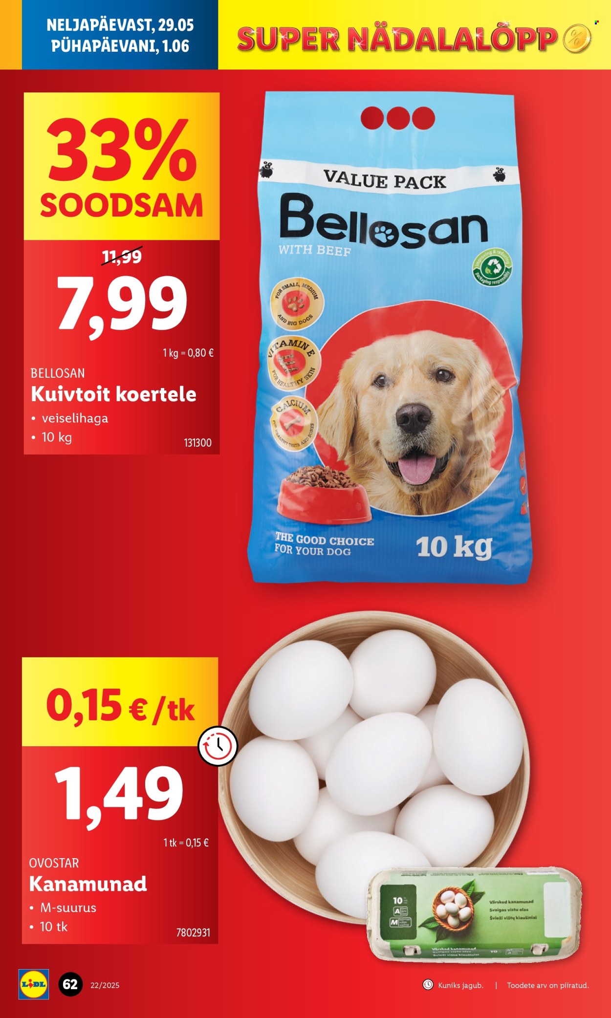 lidl - Lidl kliendileht - Kliendileht (26.05 - 1.06.2025) - page: 62 lidl - Lidl kliendileht - Kliendileht (26.05 - 1.06.2025) - page: 62