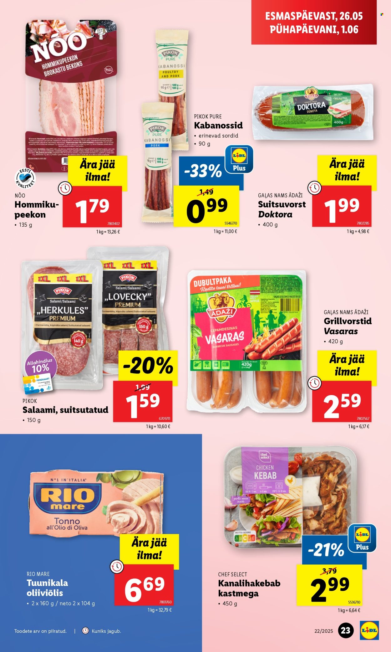 lidl - Lidl kliendileht - Kliendileht (26.05 - 1.06.2025) - page: 23 lidl - Lidl kliendileht - Kliendileht (26.05 - 1.06.2025) - page: 23