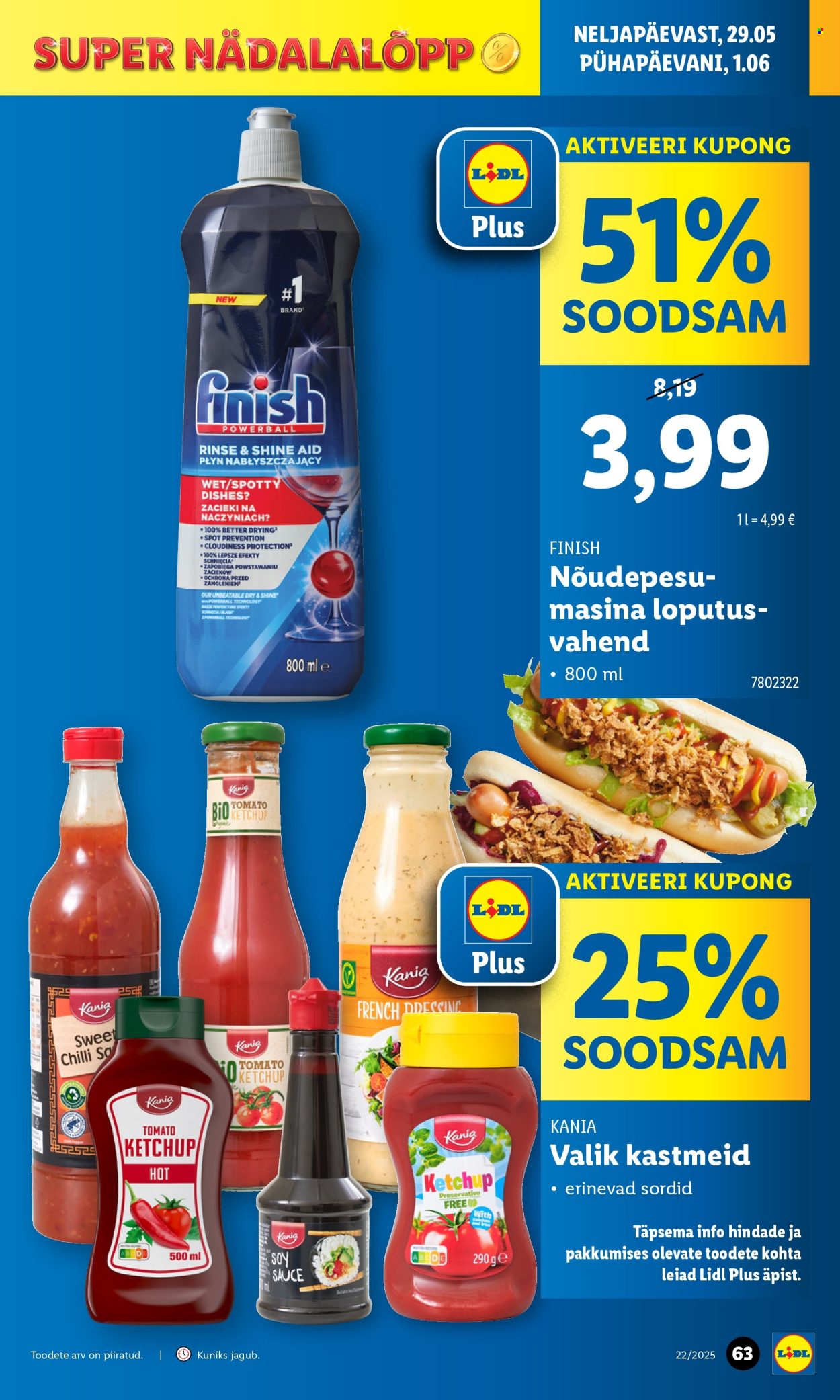 lidl - Lidl kliendileht - Kliendileht (26.05 - 1.06.2025) - page: 63 lidl - Lidl kliendileht - Kliendileht (26.05 - 1.06.2025) - page: 63