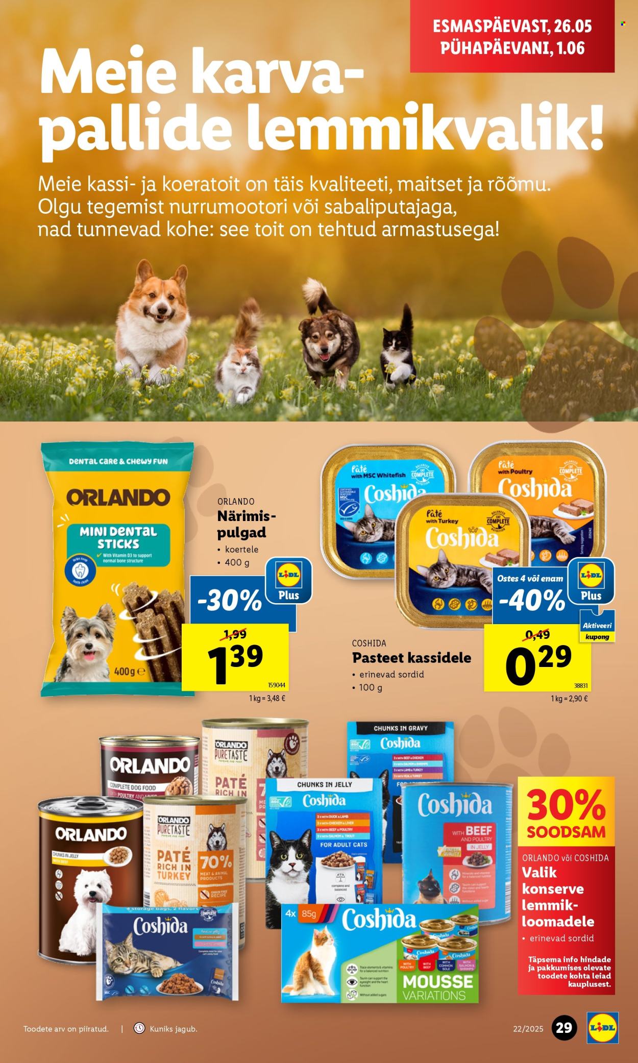 lidl - Lidl kliendileht - Kliendileht (26.05 - 1.06.2025) - page: 29 lidl - Lidl kliendileht - Kliendileht (26.05 - 1.06.2025) - page: 29
