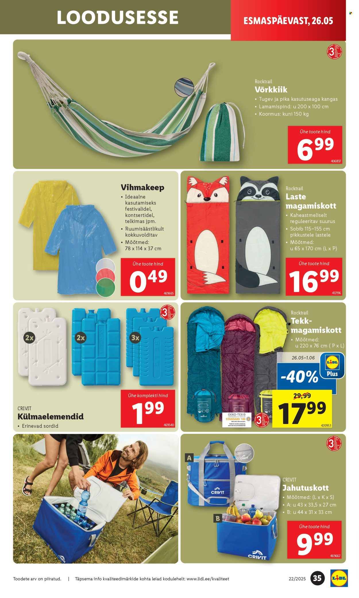 lidl - Lidl kliendileht - Kliendileht (26.05 - 1.06.2025) - page: 35 lidl - Lidl kliendileht - Kliendileht (26.05 - 1.06.2025) - page: 35