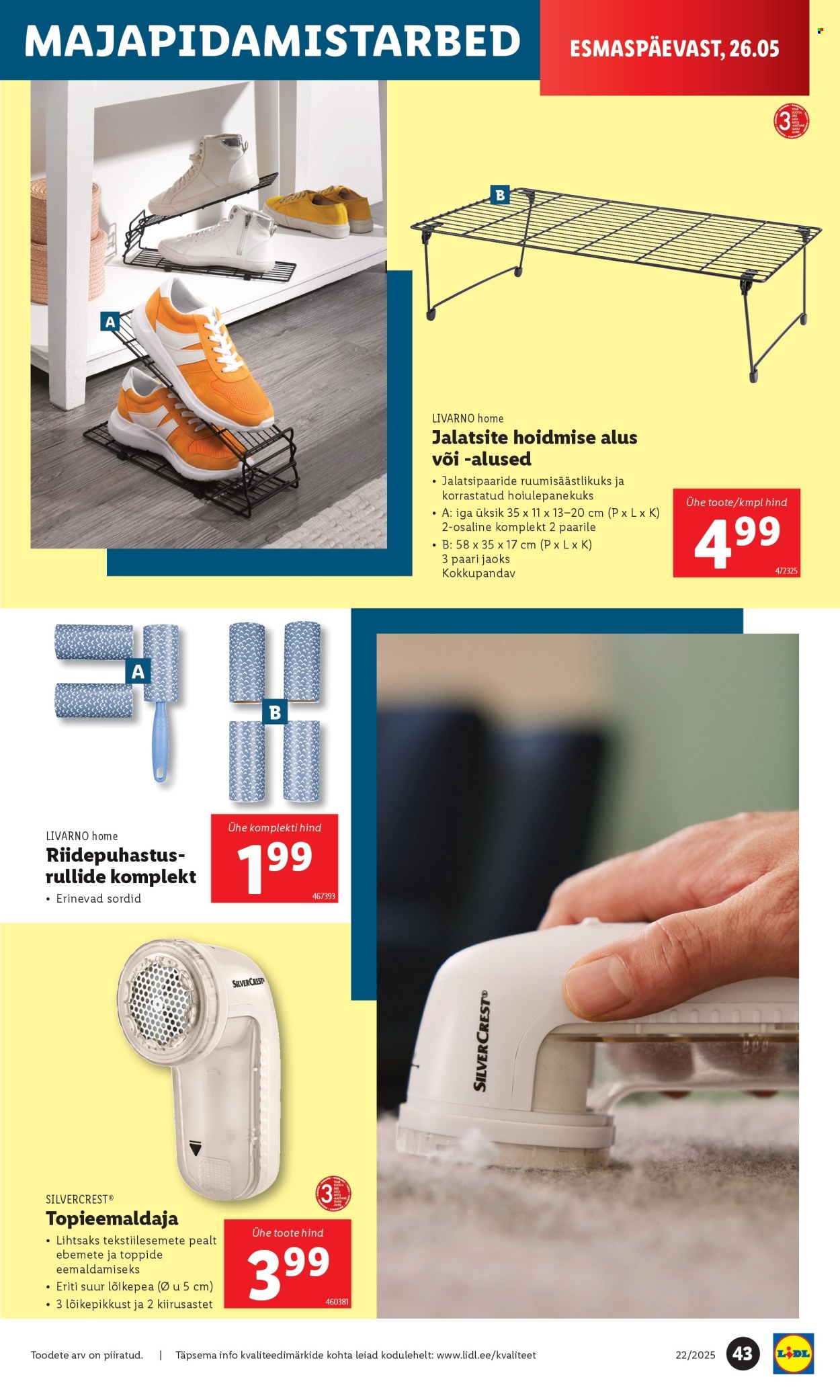 lidl - Lidl kliendileht - Kliendileht (26.05 - 1.06.2025) - page: 43 lidl - Lidl kliendileht - Kliendileht (26.05 - 1.06.2025) - page: 43