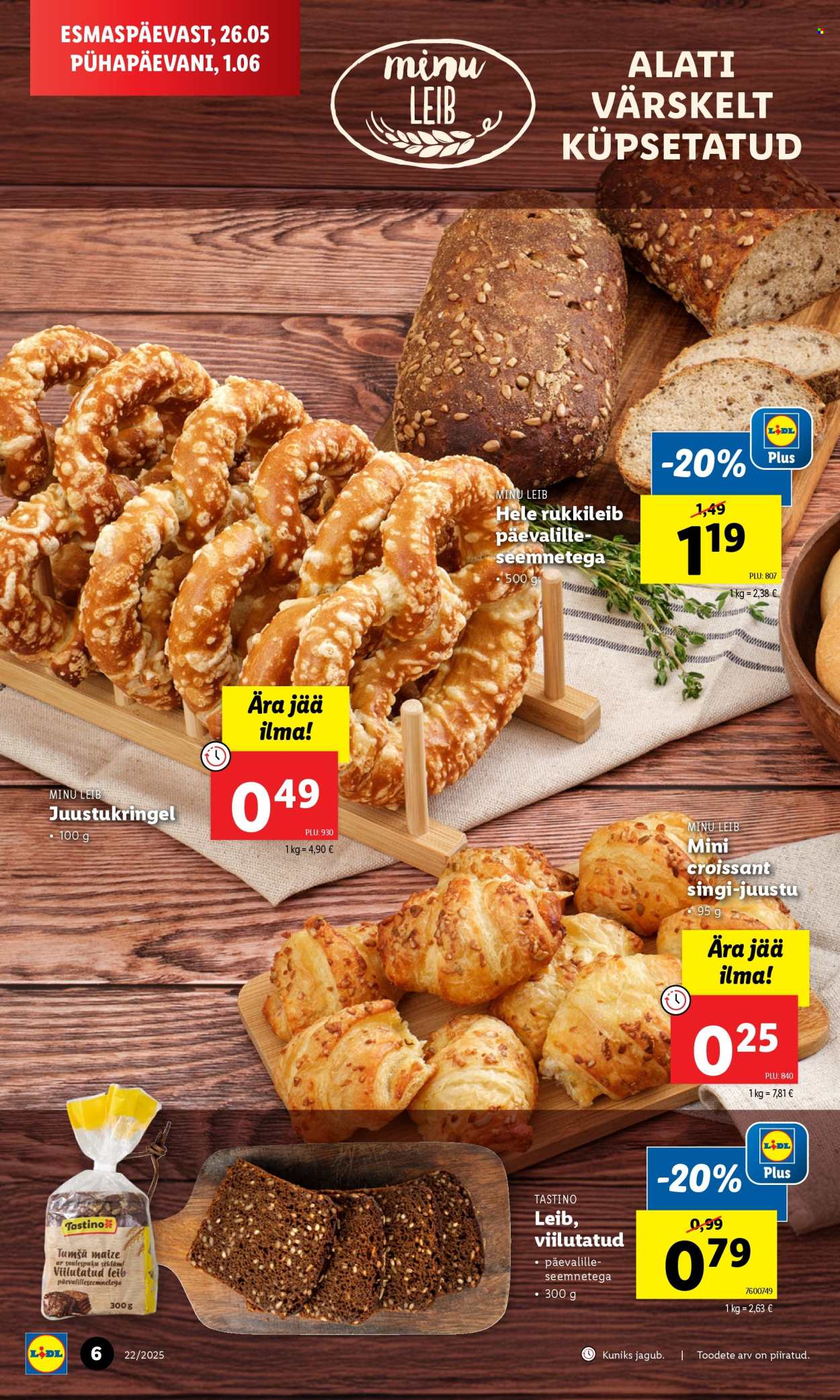 lidl - Lidl kliendileht - Kliendileht (26.05 - 1.06.2025) - page: 6 lidl - Lidl kliendileht - Kliendileht (26.05 - 1.06.2025) - page: 6