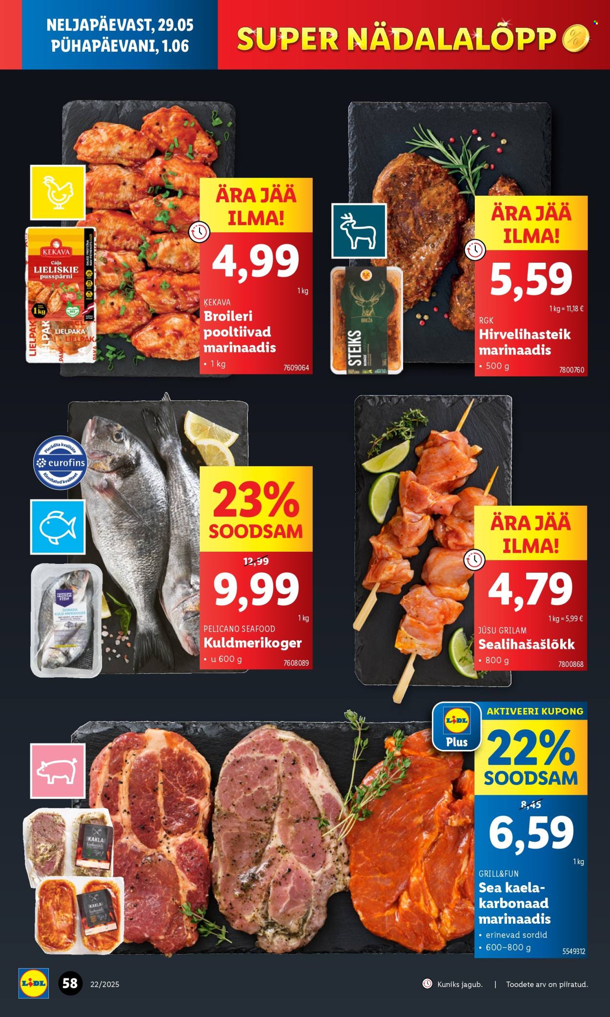 lidl - Lidl kliendileht - Kliendileht (26.05 - 1.06.2025) - page: 58 lidl - Lidl kliendileht - Kliendileht (26.05 - 1.06.2025) - page: 58