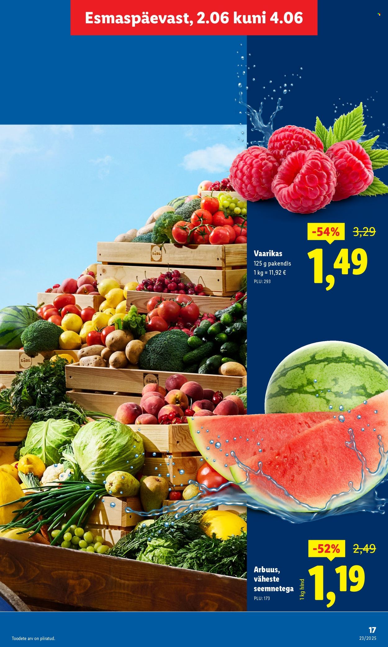 lidl - Lidl kliendileht - Kliendileht (5.06 - 8.06.2025) - page: 17 lidl - Lidl kliendileht - Kliendileht (5.06 - 8.06.2025) - page: 17
