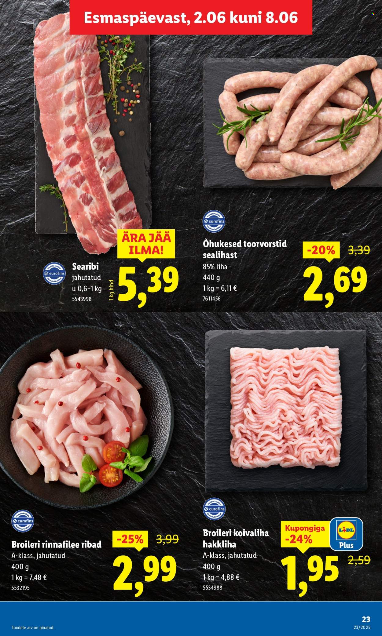 lidl - Lidl kliendileht - Kliendileht (5.06 - 8.06.2025) - page: 23 lidl - Lidl kliendileht - Kliendileht (5.06 - 8.06.2025) - page: 23